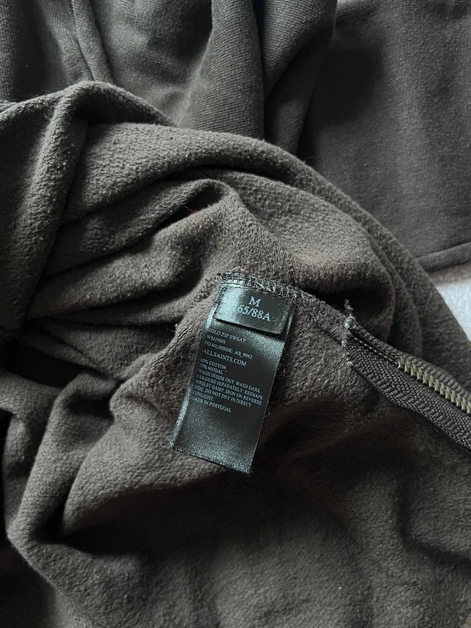 Allsaints × Vintage Vintage Allsaints Avantgarde Zip Sweatshirt Y2K M Size US M / EU 48-50 / 2 - 5 Thumbnail