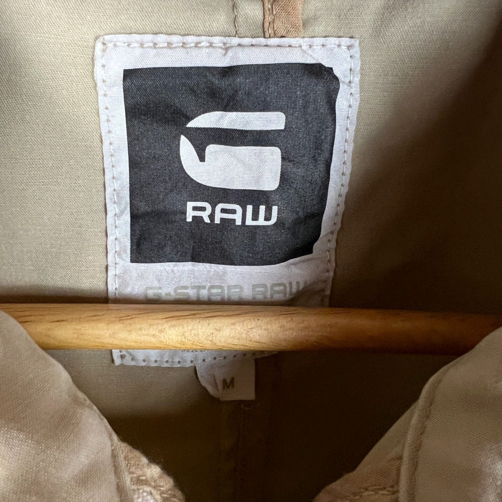 G-Star G Star Raw Jacket Men's Size M Beige Long Sleeve ` Size US M / EU 48-50 / 2 - 9 Thumbnail
