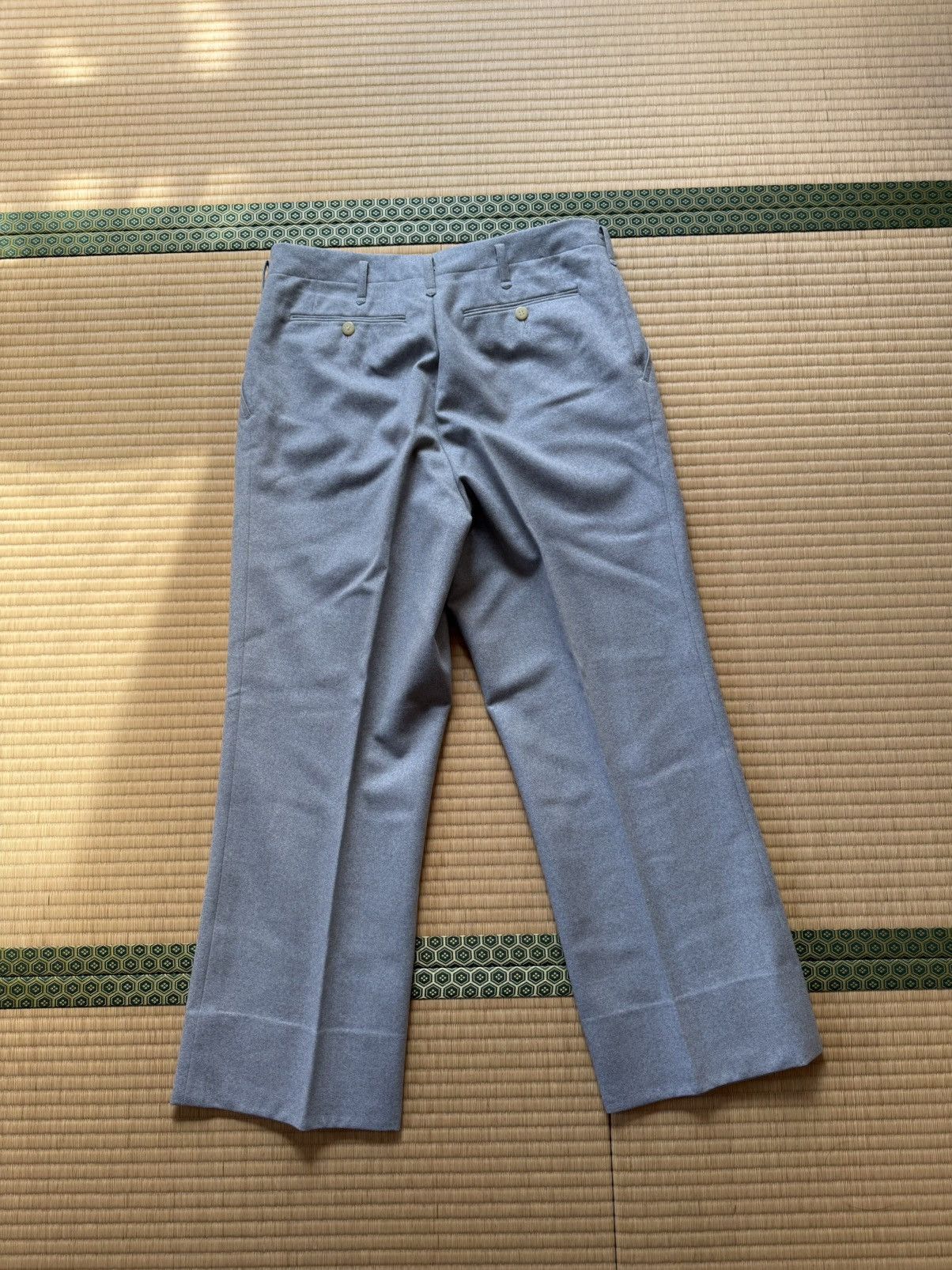 Other Autumn&Winter Soft Japanese Flannel Slacks (1960s–1970s) Size US 32 / EU 48 - 7 Thumbnail