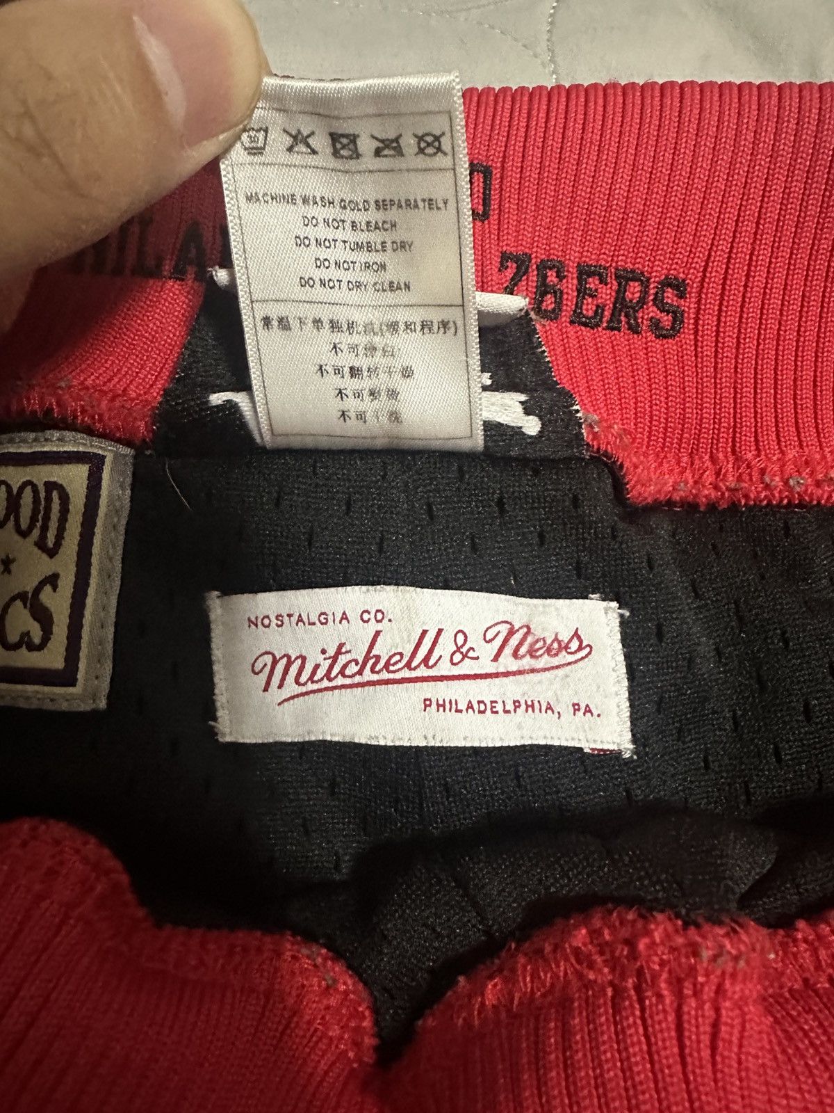 Just Don Mitchell & Ness Just Don Sixers Size Large Size US 34 / EU 50 - 8 Thumbnail