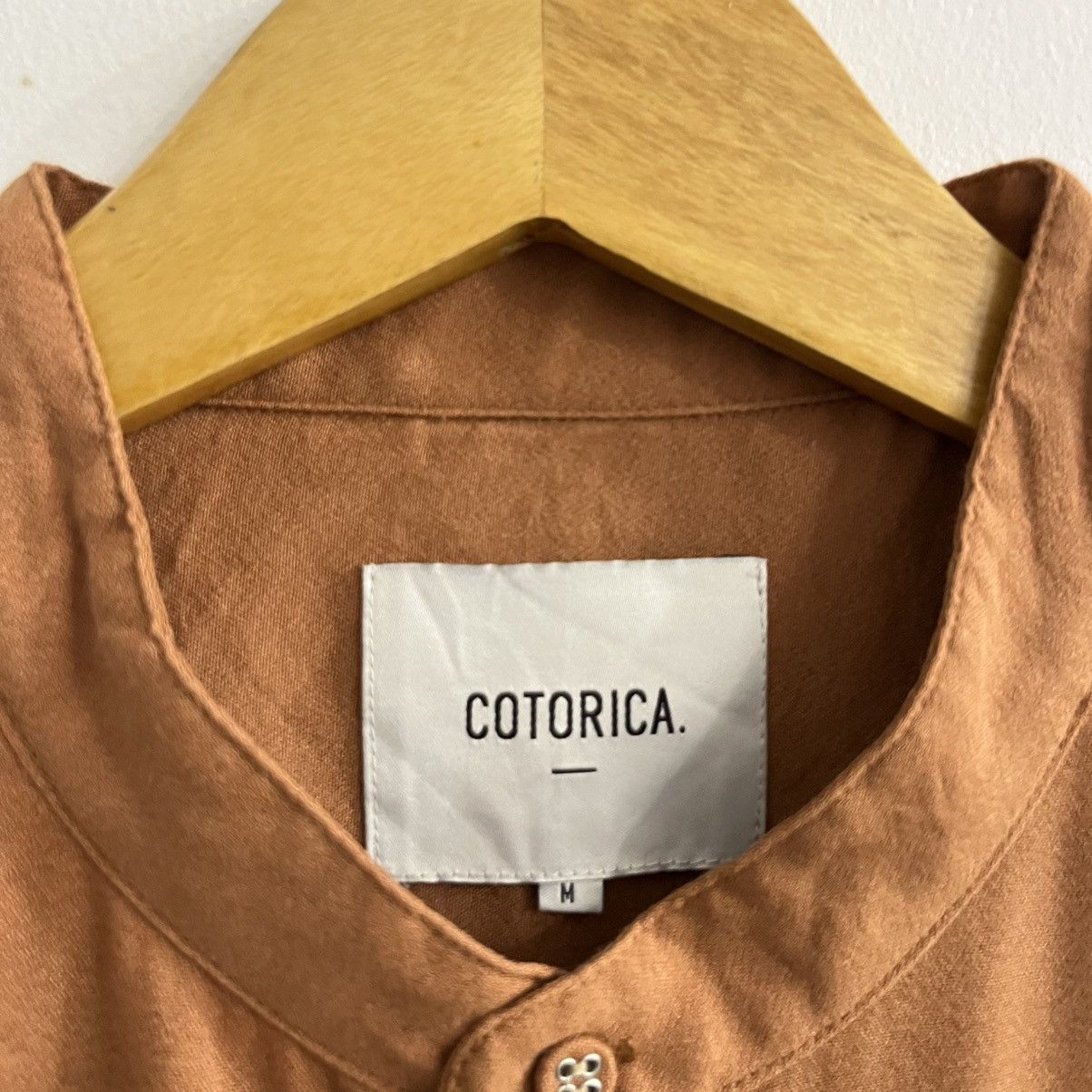 Issey Miyake Cotorica - Two tone color Stand collar Shirt Size US M / EU 48-50 / 2 - 4 Thumbnail