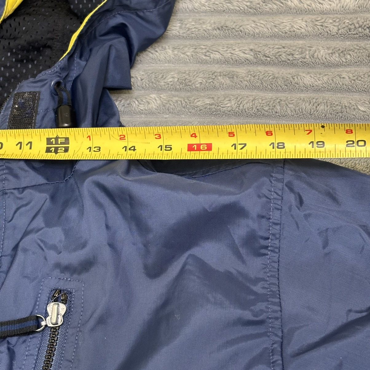 Nike Vintage 90s Nike Jacket Blue & Yellow hooded Nike Jacket Size US L / EU 52-54 / 3 - 6 Thumbnail
