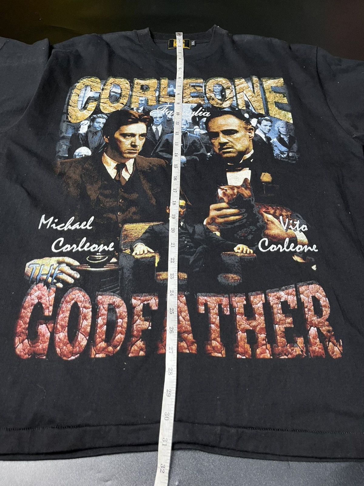 Vintage Vintage GODFATHER movie tees moderen bootleg Size US XXL / EU 58 / 5 - 7 Thumbnail
