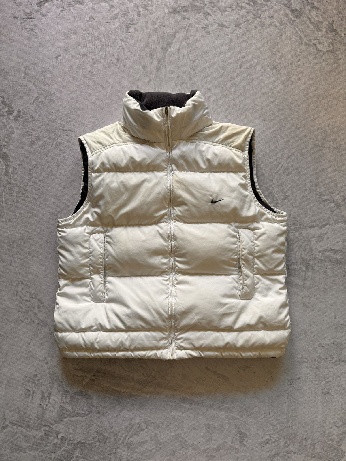 Nike × Vintage NIKE VINTAGE PUFFER DOWN VEST OVERSIZE Size US L / EU 52-54 / 3 - 1 Thumbnail
