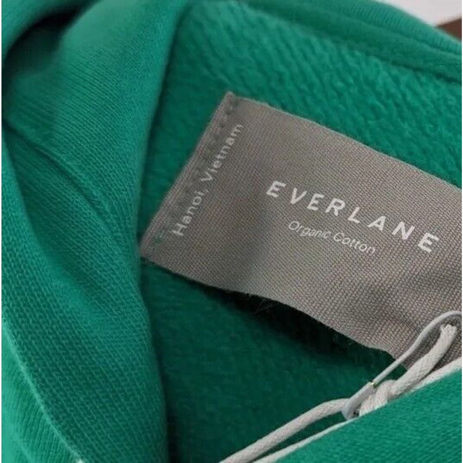 Everlane Everlane Sweatshirt Womens XS Green Track Hoodie Pullover Size XS / US 0-2 / IT 36-38 - 3 Thumbnail