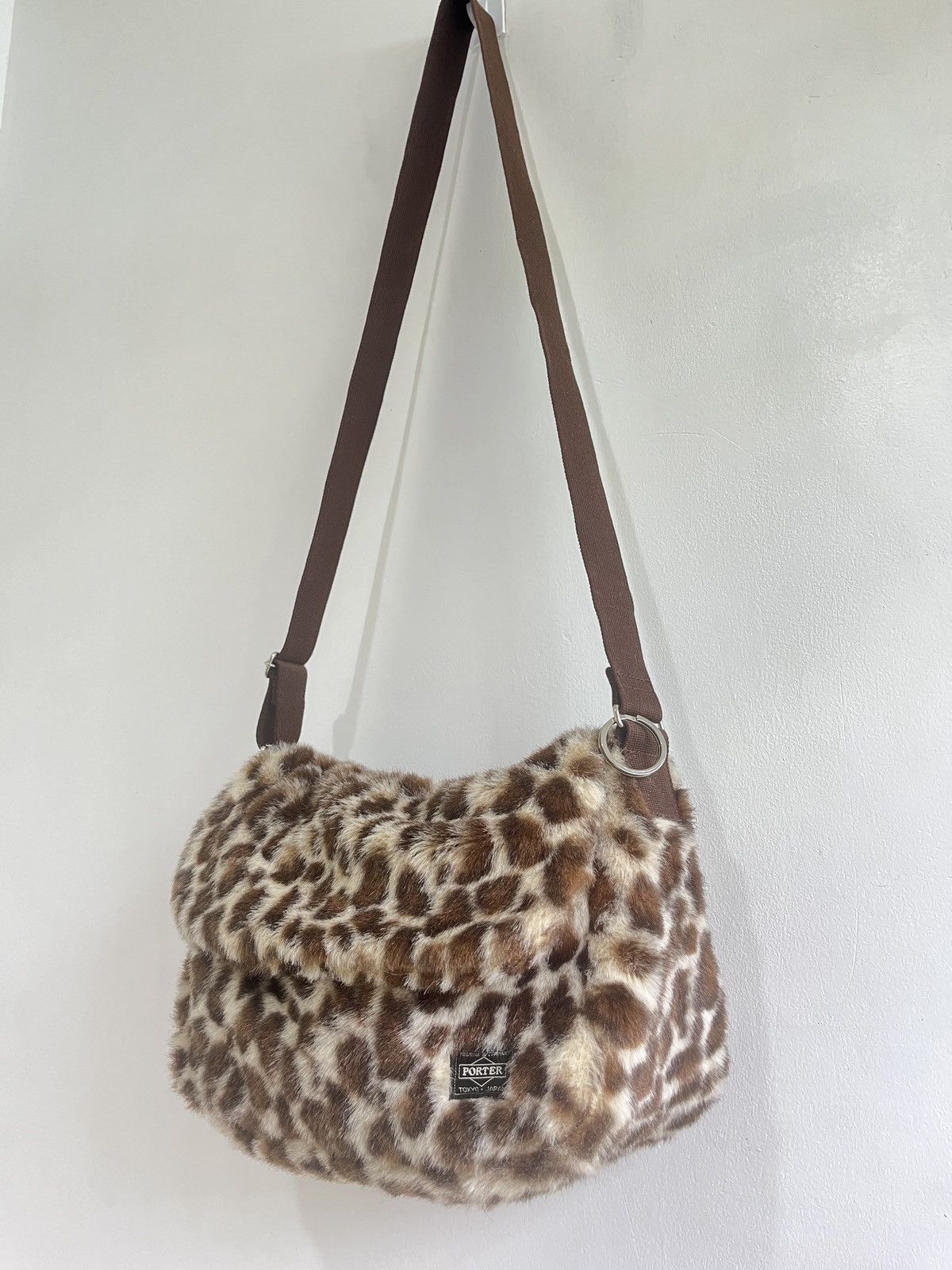 Head Porter Leopard Faux Furr Crossbody Bag Size ONE SIZE - 11 Thumbnail