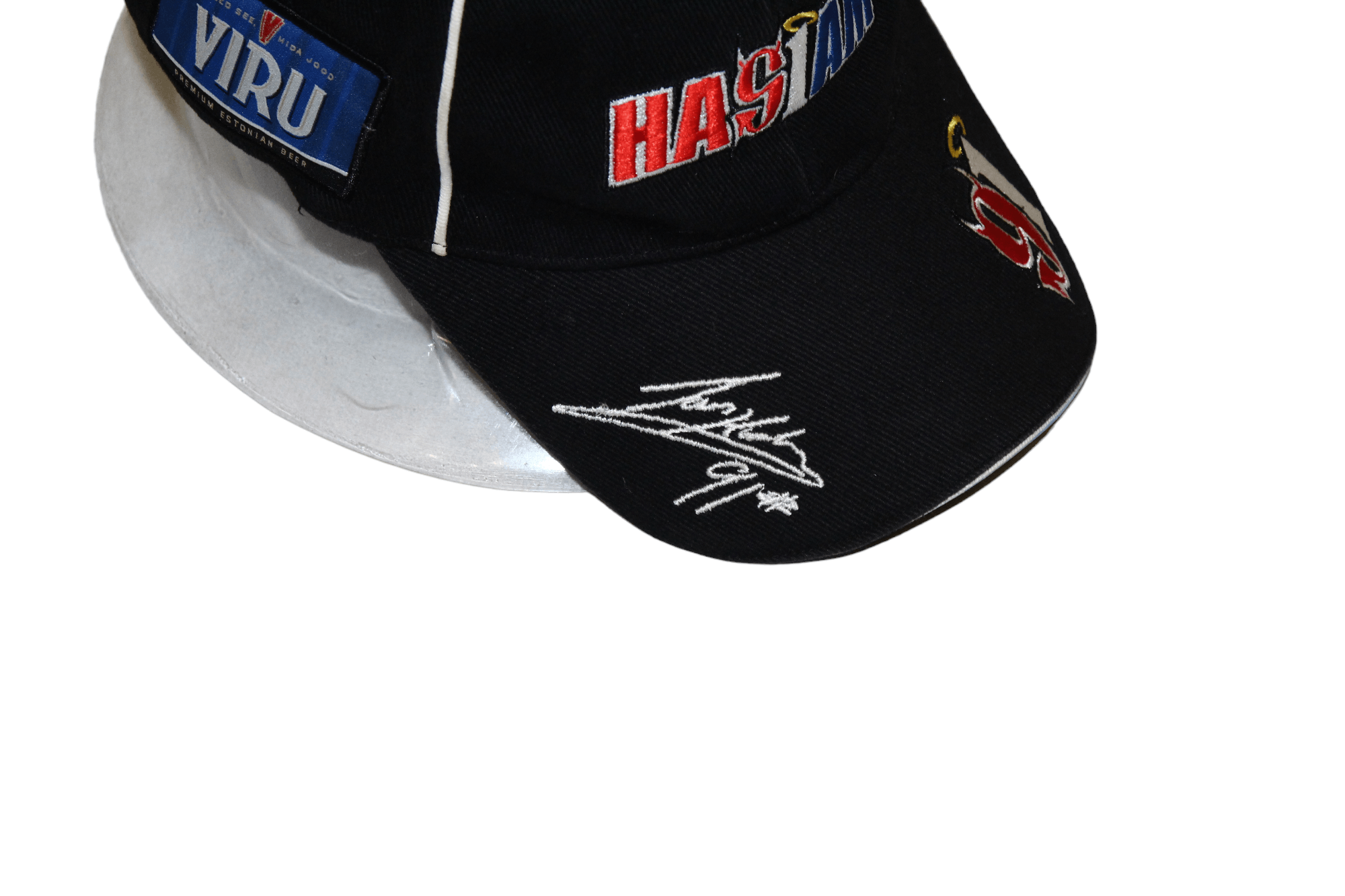 Japanese Brand VTG 🔥 Suzuki motor team Leon Haslam signed cap Size ONE SIZE - 9 Thumbnail