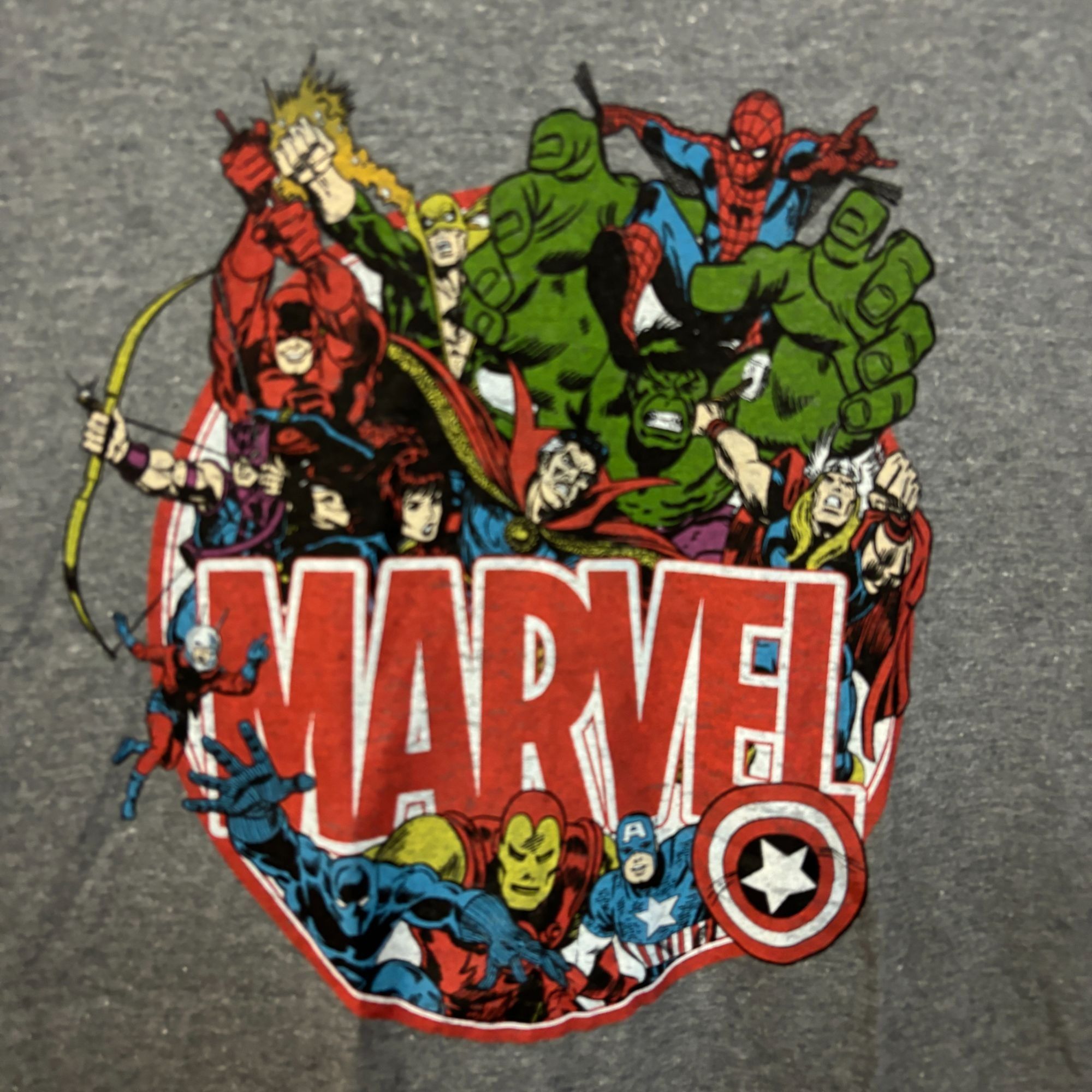 Marvel Comics Marvel Comic Book Gray Tshirt size XL Size US XL / EU 56 / 4 - 2 Thumbnail