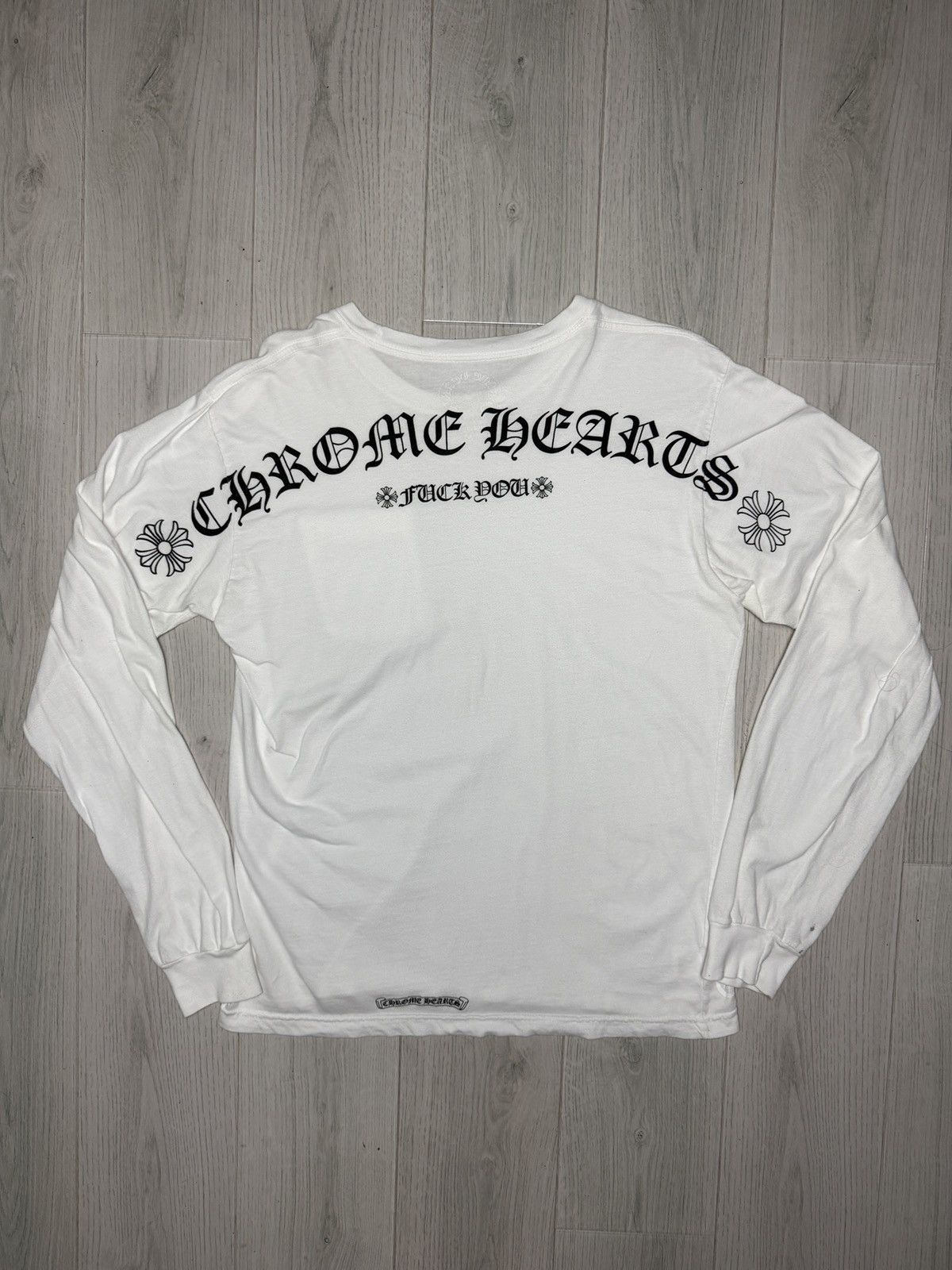 Chrome Hearts Chrome Hearts Fuck You Banner Long Sleeve Size US L / EU 52-54 / 3 - 1 Thumbnail