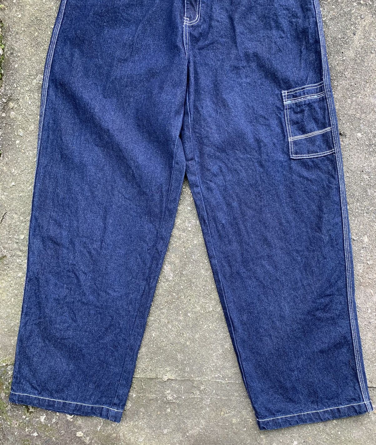 JNCO × Marc Buchanan × Pelle Pelle Vintage 90s Pelle Pelle Marc Buchanan Baggy Jeans Pants Size US 34 / EU 50 - 9 Thumbnail