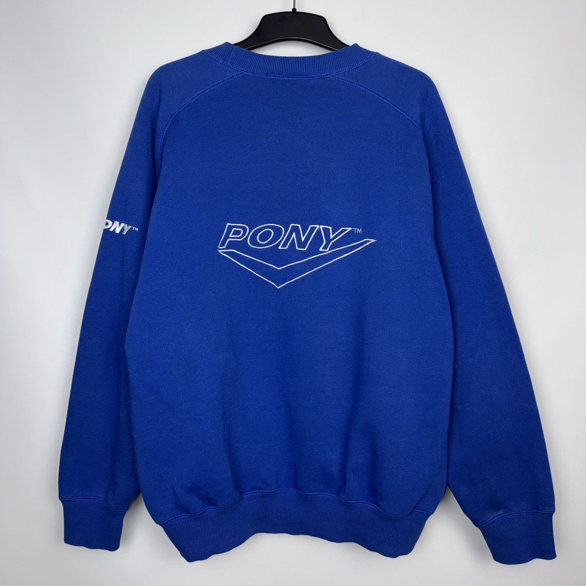 PONY BIRMINGHAM CITY FOOTBALL SOCCER TRAINING SWEATSHIRT VINTAGE Size US XL / EU 56 / 4 - 2 Thumbnail