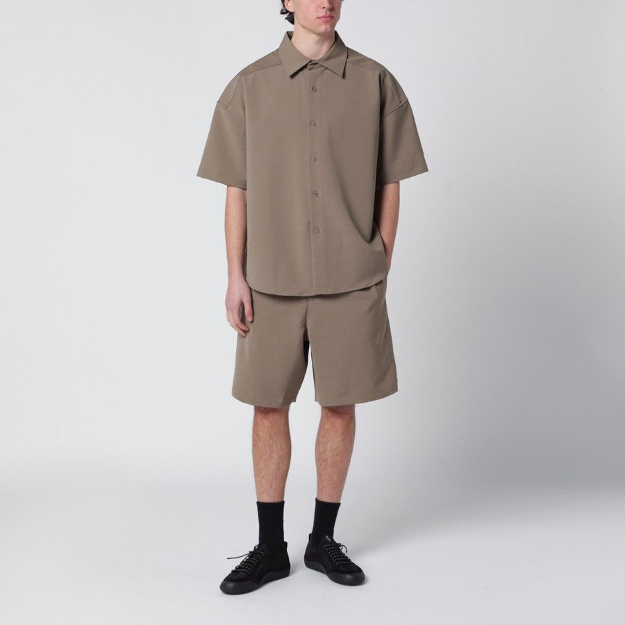 Entire Studios o1d2blof0226 Oversized Short Sleeve Shirt in Beige Size US S / EU 44-46 / 1 - 2 Thumbnail
