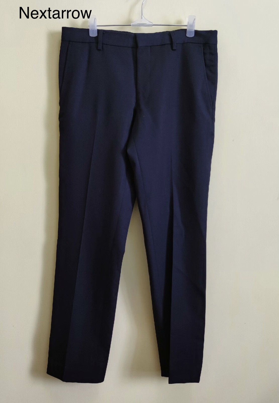 Dries Van Noten Dries van noten Dark blue pants 2412-Nextarrow Size US 40 / EU 56 - 1 Thumbnail