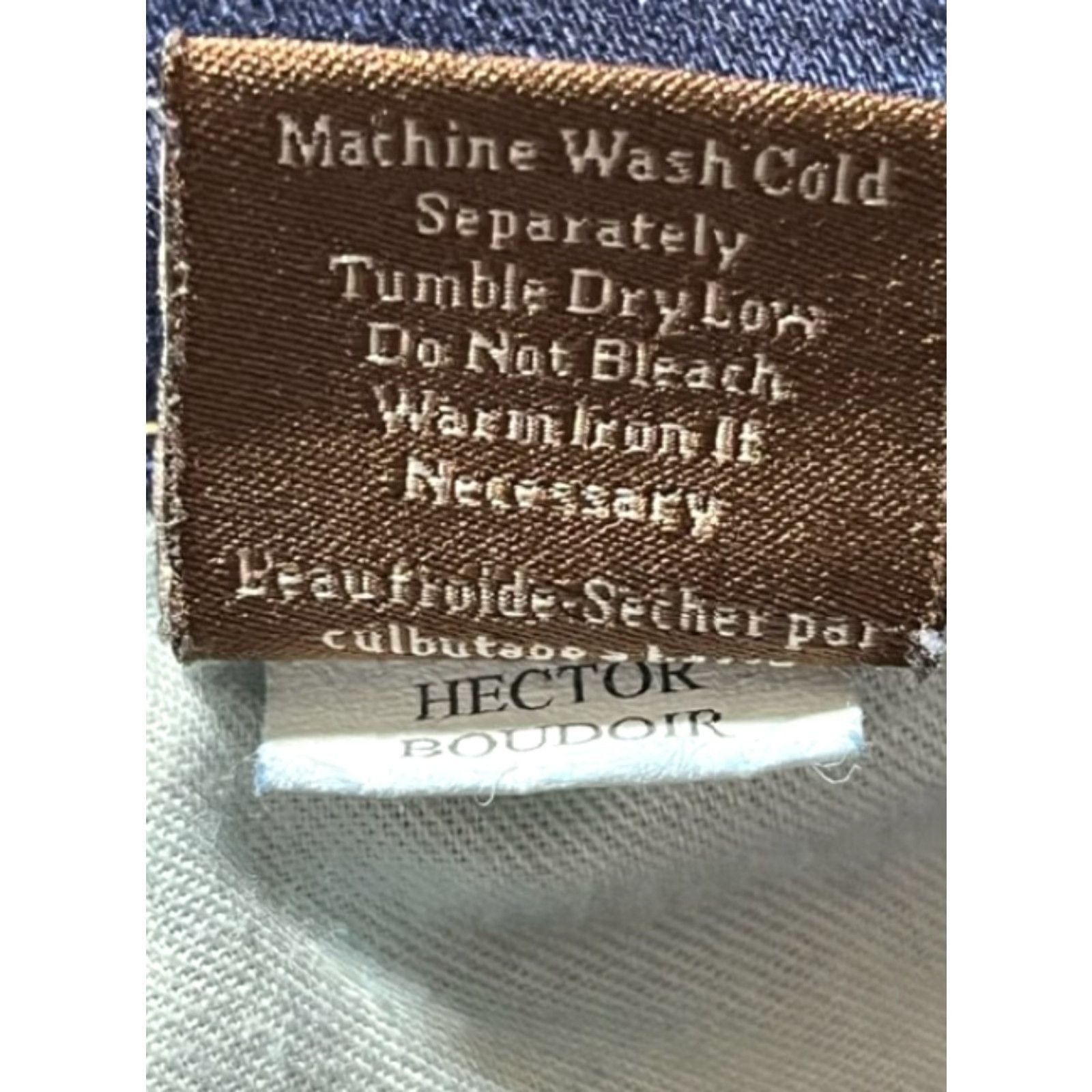 Denime James Jeans Womens 29 Hector Low Rise Bootcut Dark Wash Denim Stretch Blue Jeans Size 29" - 8 Thumbnail