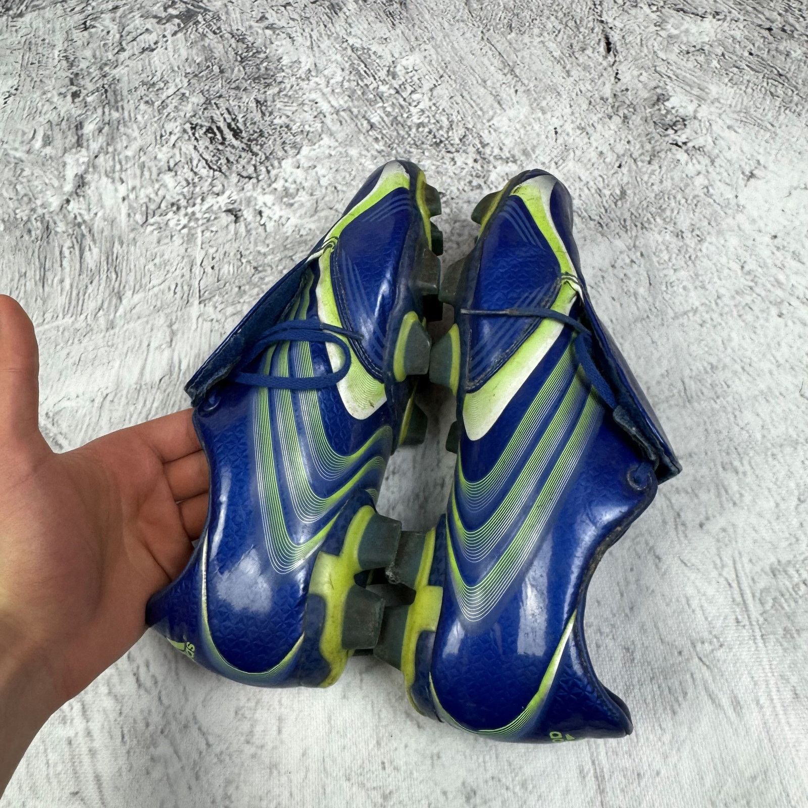 Adidas Adidas F30 TRX FG Men's Royal Electricity Moon Soccer Cleats Size US 7 / EU 40 - 4 Thumbnail