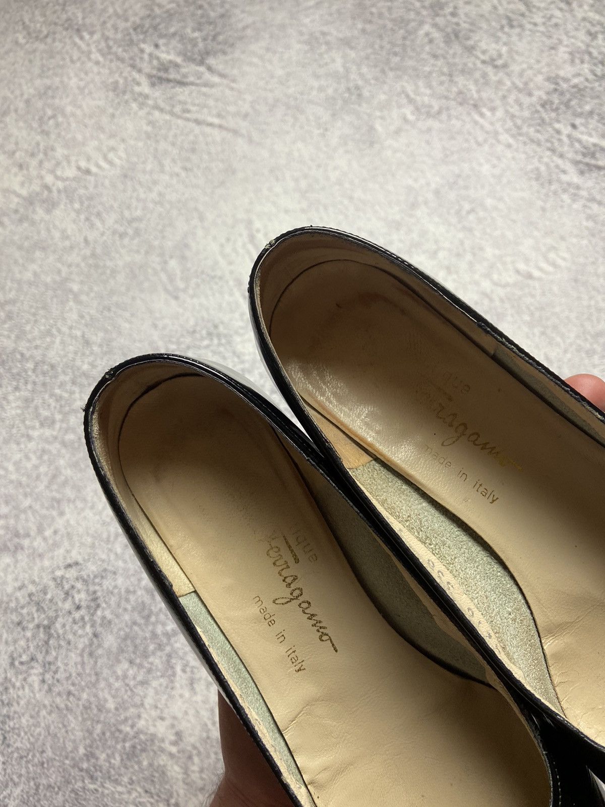 Designer × Salvatore Ferragamo Rare Selvatore Ferragamo Balet Shoes Designed Logo Sneakers Size US 7.5 / IT 37.5 - 5 Thumbnail