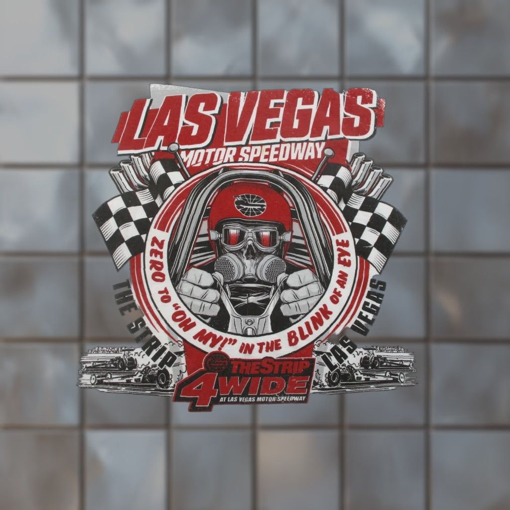 Etro Las Vegas Speedway T-Shirt Mens L White Retro Car Auto Graphic 90s Y2K Union Size US L / EU 52-54 / 3 - 1 Thumbnail