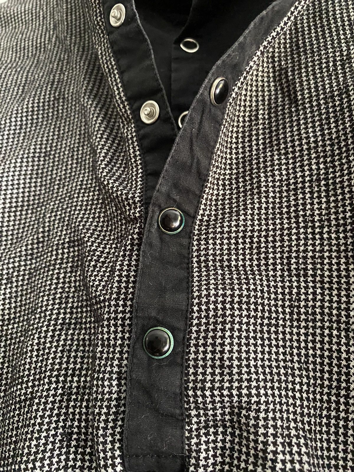 If Six Was Nine × Japanese Brand × Le Grande Bleu (L.G.B.) Mitex double layers stone buttons longsleeve tshirt Size US M / EU 48-50 / 2 - 5 Thumbnail