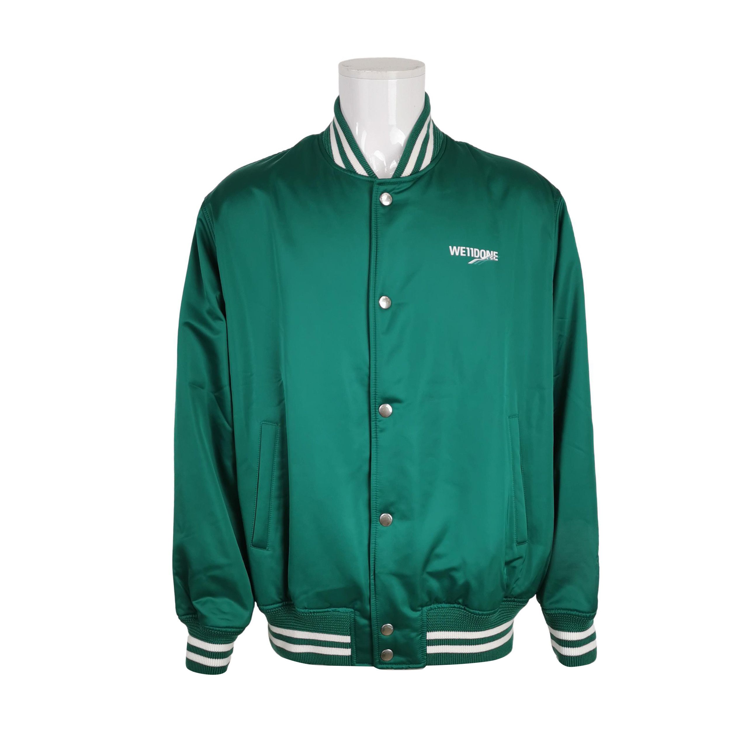 WE11DONE We11done Oversized Satin Bomber Jacket M Size US M / EU 48-50 / 2 - 1 Thumbnail