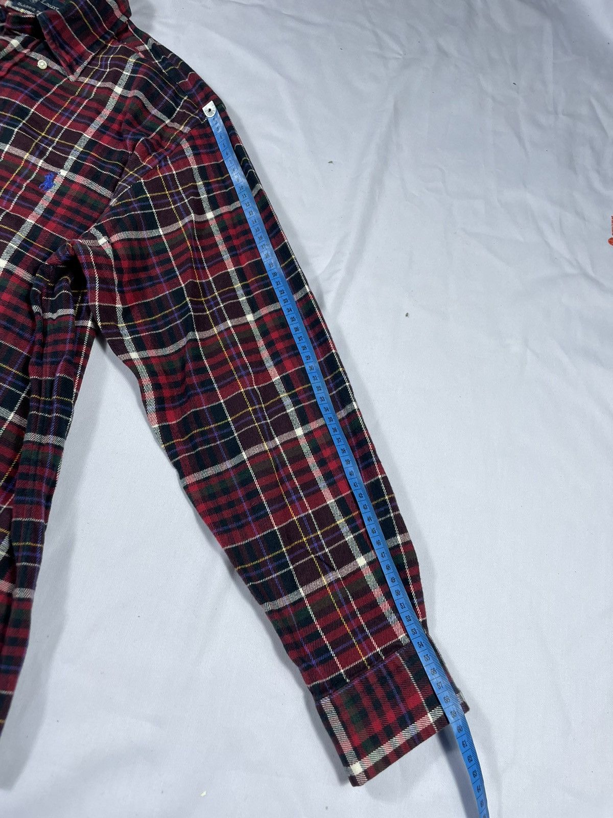 Flannel × Polo Ralph Lauren × Vintage Vintage 90s Polo Ralph Lauren flanel classic FIT Size US M / EU 48-50 / 2 - 9 Thumbnail