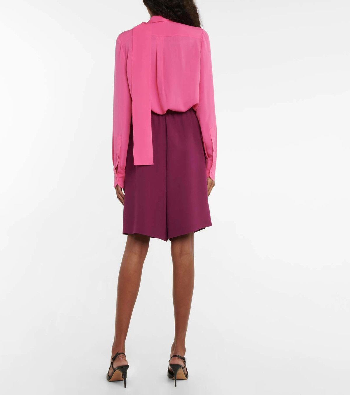 Valentino o1y0326 Short in Plum Size 30" / US 8 / IT 44 - 3 Thumbnail