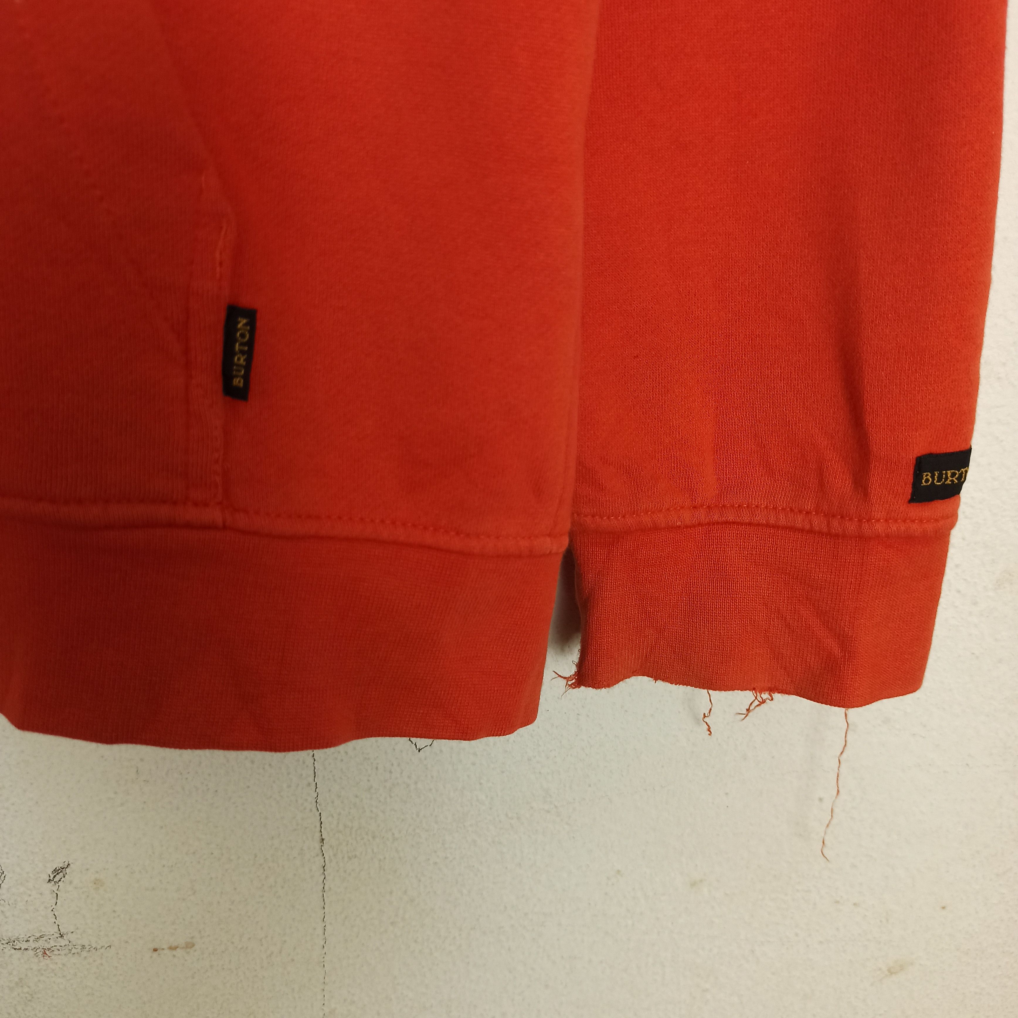 Burton Distressed Burton Hoodie Zipper Size US L / EU 52-54 / 3 - 6 Thumbnail
