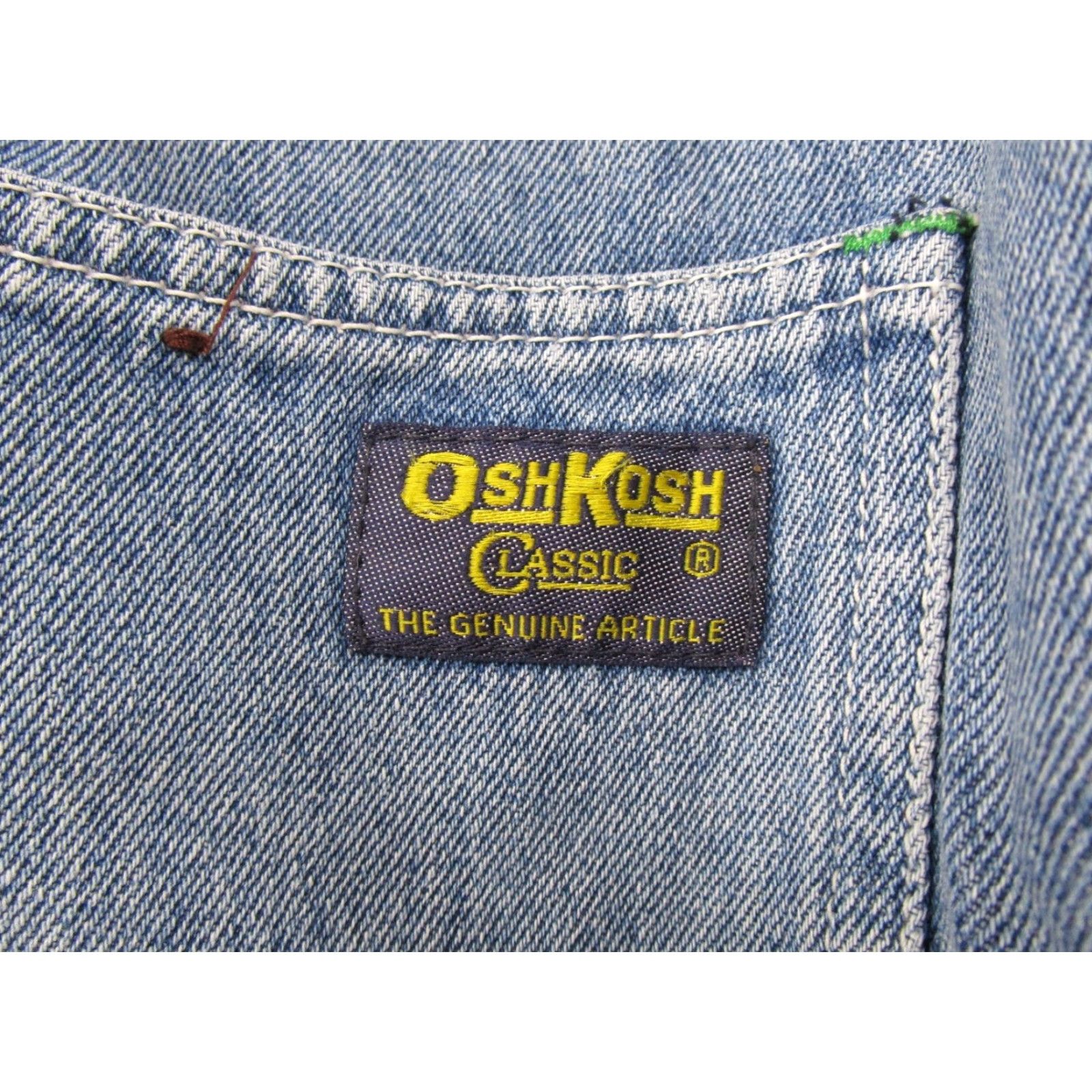 Vintage VINTAGE OshKosh B'gosh Carpenter Jeans Mens 36x30 Medium Wash Denim 5-Pocket 90s Style Size US 36 / EU 52 - 6 Thumbnail