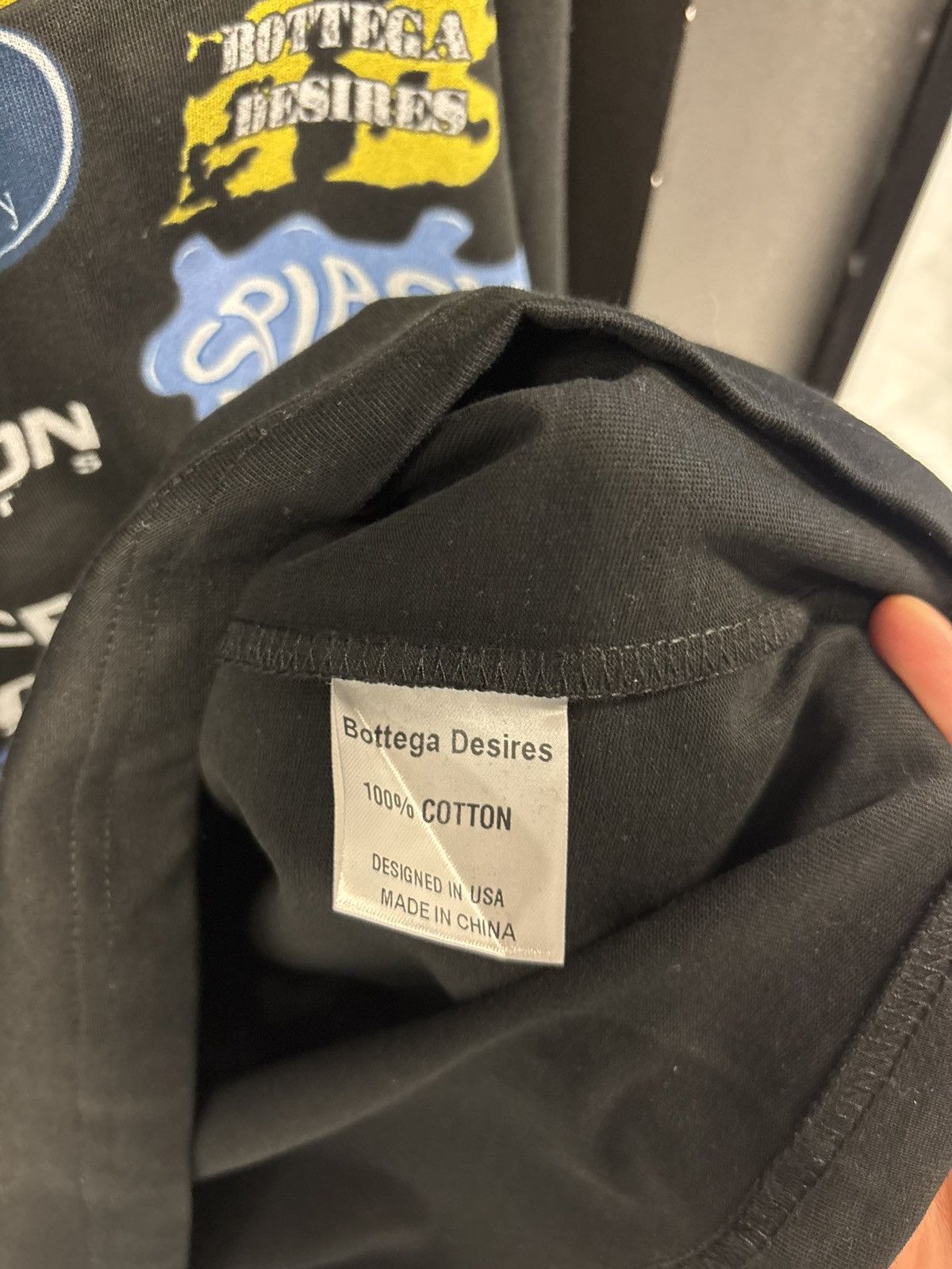 Bottega Desires Bottega Desires Race Tee black Size US S / EU 44-46 / 1 - 4 Thumbnail