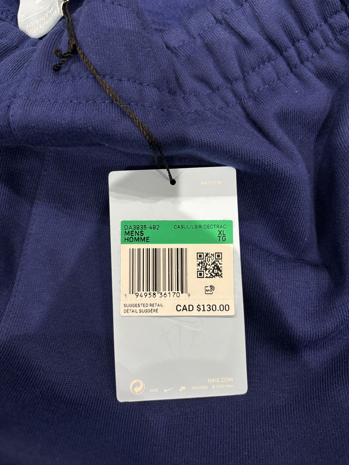 NOCTA × Nike Nike x Drake NOCTA Cardinal Stock Fleece Pants Navy Size: XL Size US 36 / EU 52 - 5 Thumbnail