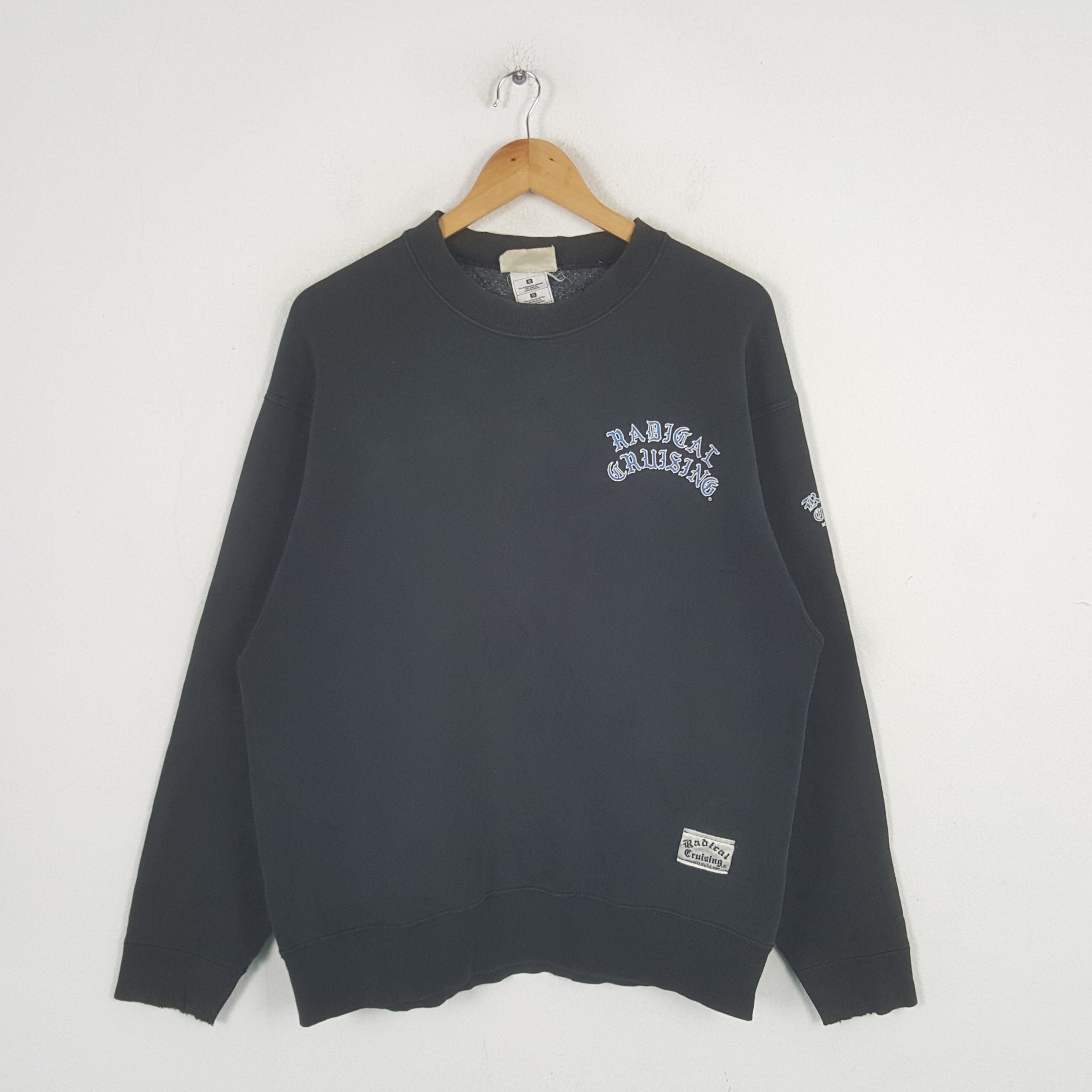 Vintage Vintage Radical Cruising Hip-hop Style Sweatshirt C289N15 Size US M / EU 48-50 / 2 - 3 Thumbnail