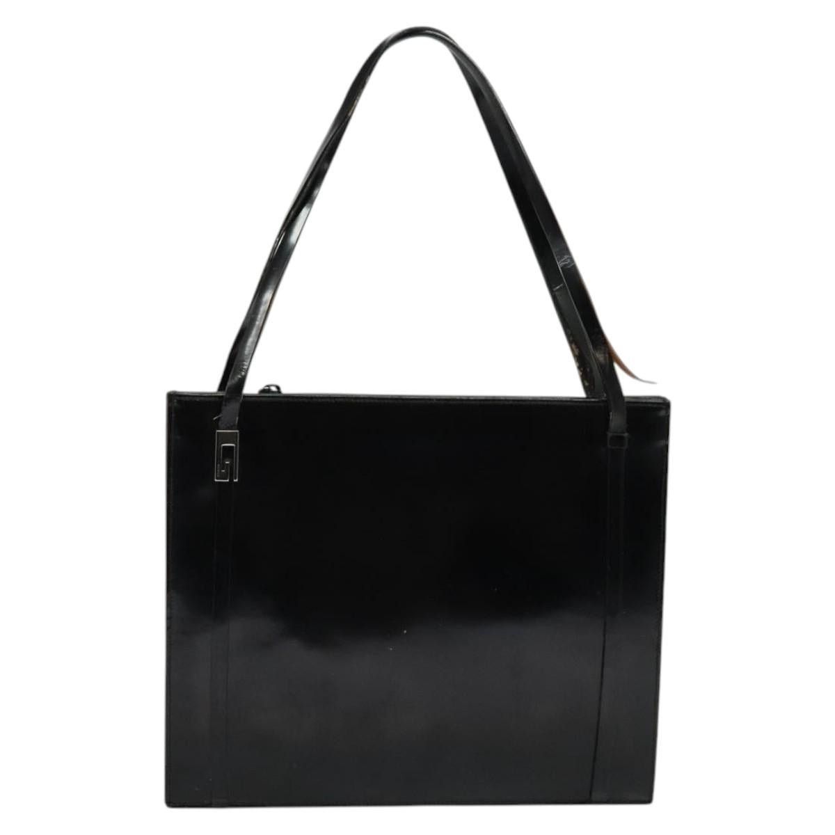 Gucci GUCCI Shoulder Bag Patent Leather Black Silver Size ONE SIZE - 2 Thumbnail