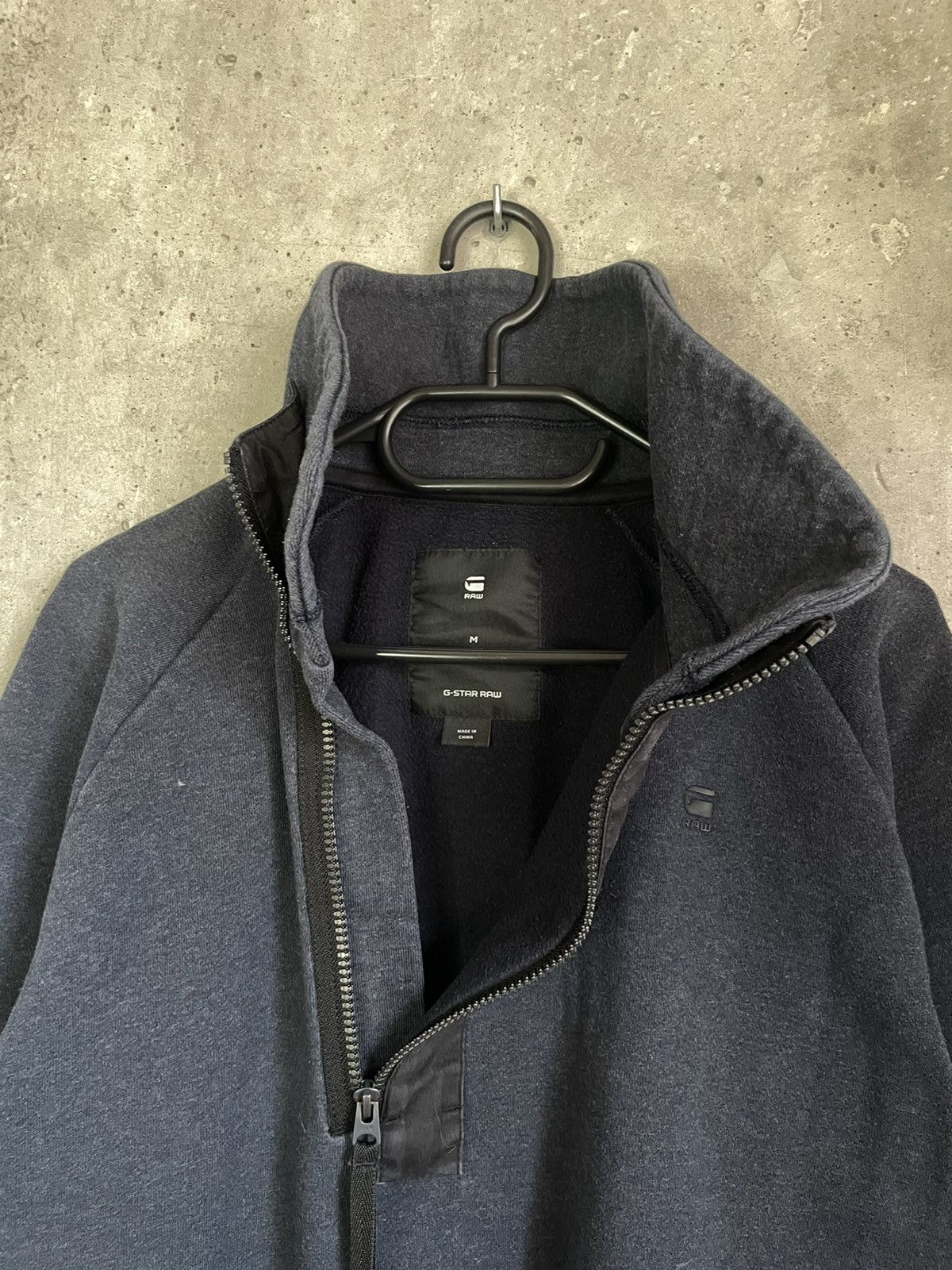 G-Star Japanese Gstar Raw 3D Sweatshirt 1/3 zip Y2k Designer Old Mo Size US M / EU 48-50 / 2 - 7 Thumbnail