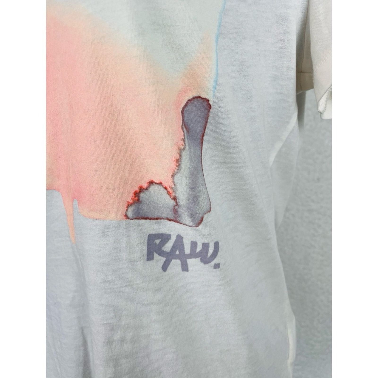 G-Star G-STAR • Raw Abstract Watercolor Print Short Sleeve Tee Size S / US 4 / IT 40 - 7 Thumbnail