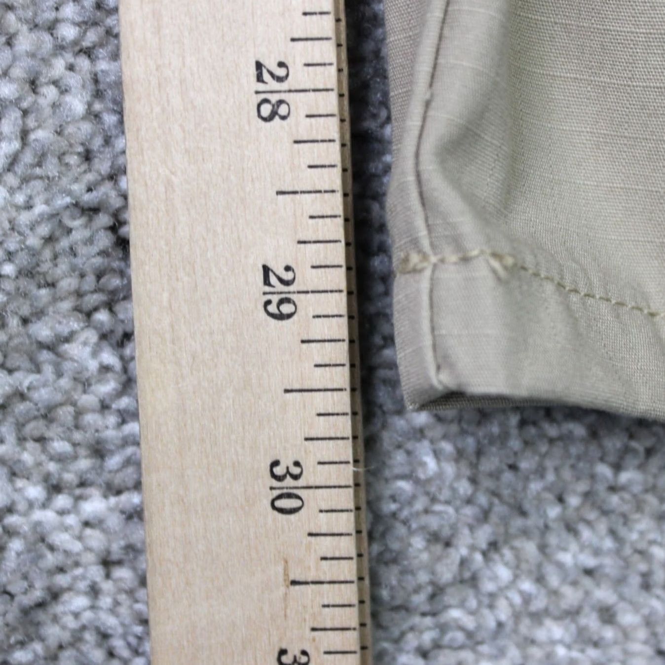 Vintage 5.11 Tactical Pants Mens 30x30 Beige Taclite Pro Tactical Cargo Pocket Stretch Pants Size US 30 / EU 46 - 3 Thumbnail