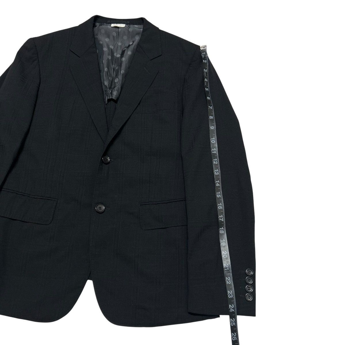 Comme des Garcons 552 Comme Des Garcons Homme Deux suit set up black archive Size 38R - 12 Thumbnail