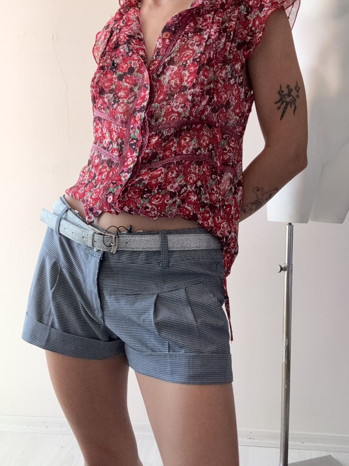 Vintage y2k short Size 25" / US 0 / IT 36 - 2 Thumbnail
