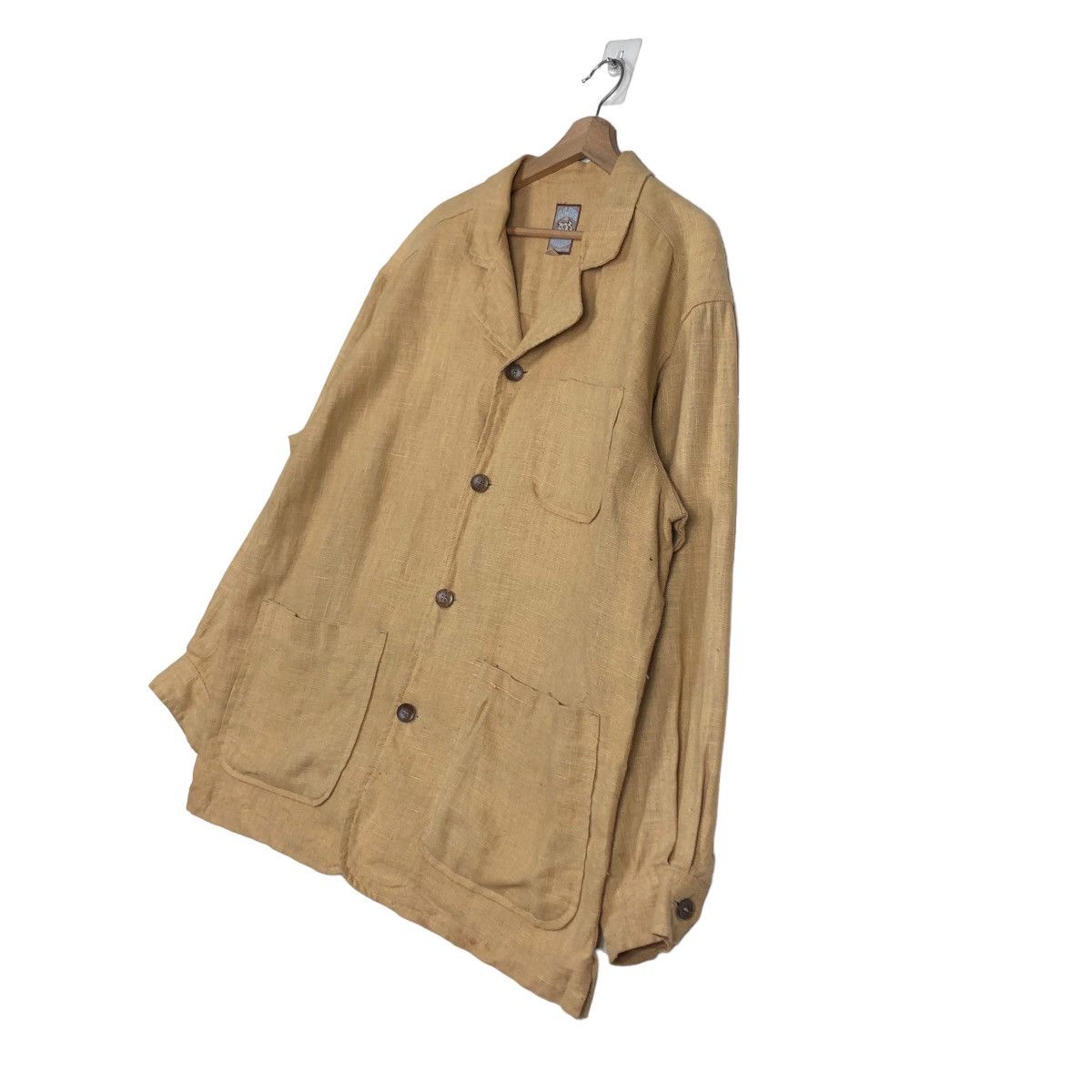 Japanese Brand × Vintage 📌VINTAGE CHORE WORK JACKET ALBE MARLE JAPAN BIG POCKETS Size US L / EU 52-54 / 3 - 3 Thumbnail