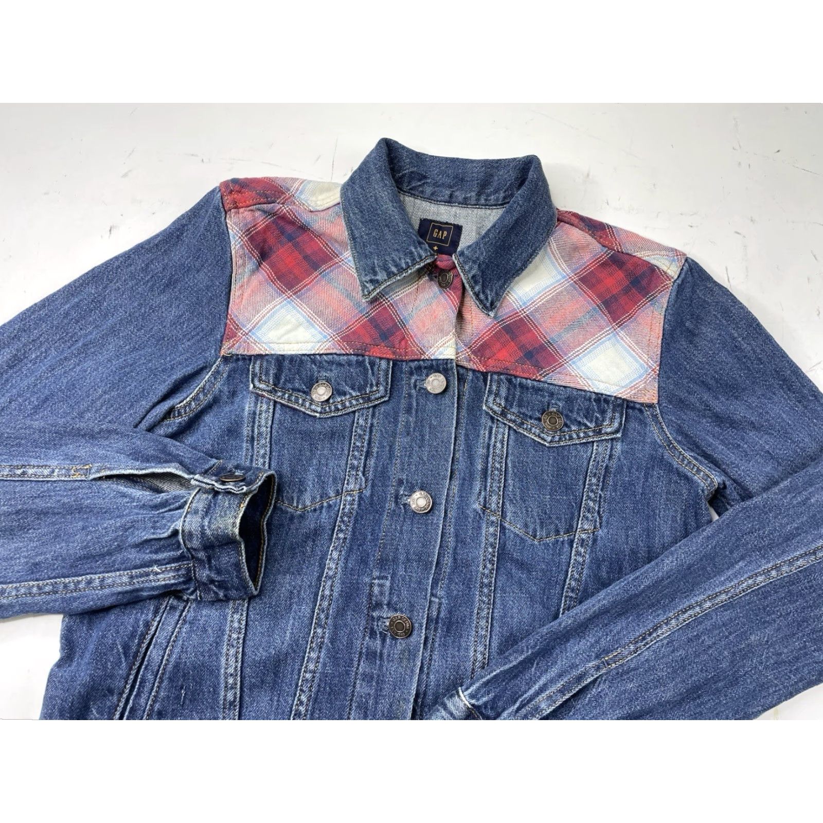 Pendleton Gap + Pendleton 1969 Icon Denim Jacket Dark Indigo Blue Size Small Size 28" / US 6 / IT 42 - 5 Thumbnail