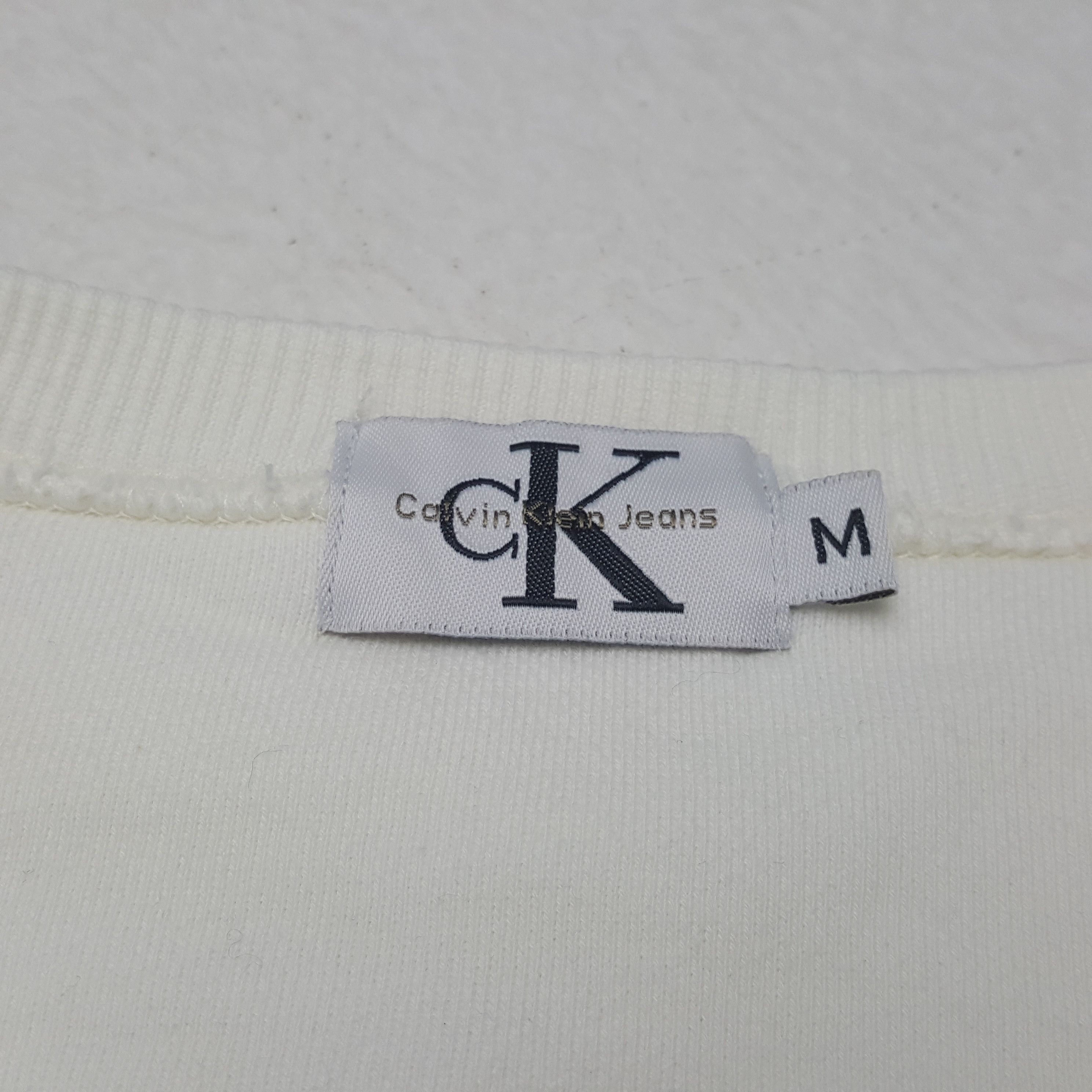 Calvin Klein × Vintage Vintage CALVIN KLEIN Fashion Brand Sweatshirt C295N5 Size US M / EU 48-50 / 2 - 4 Thumbnail