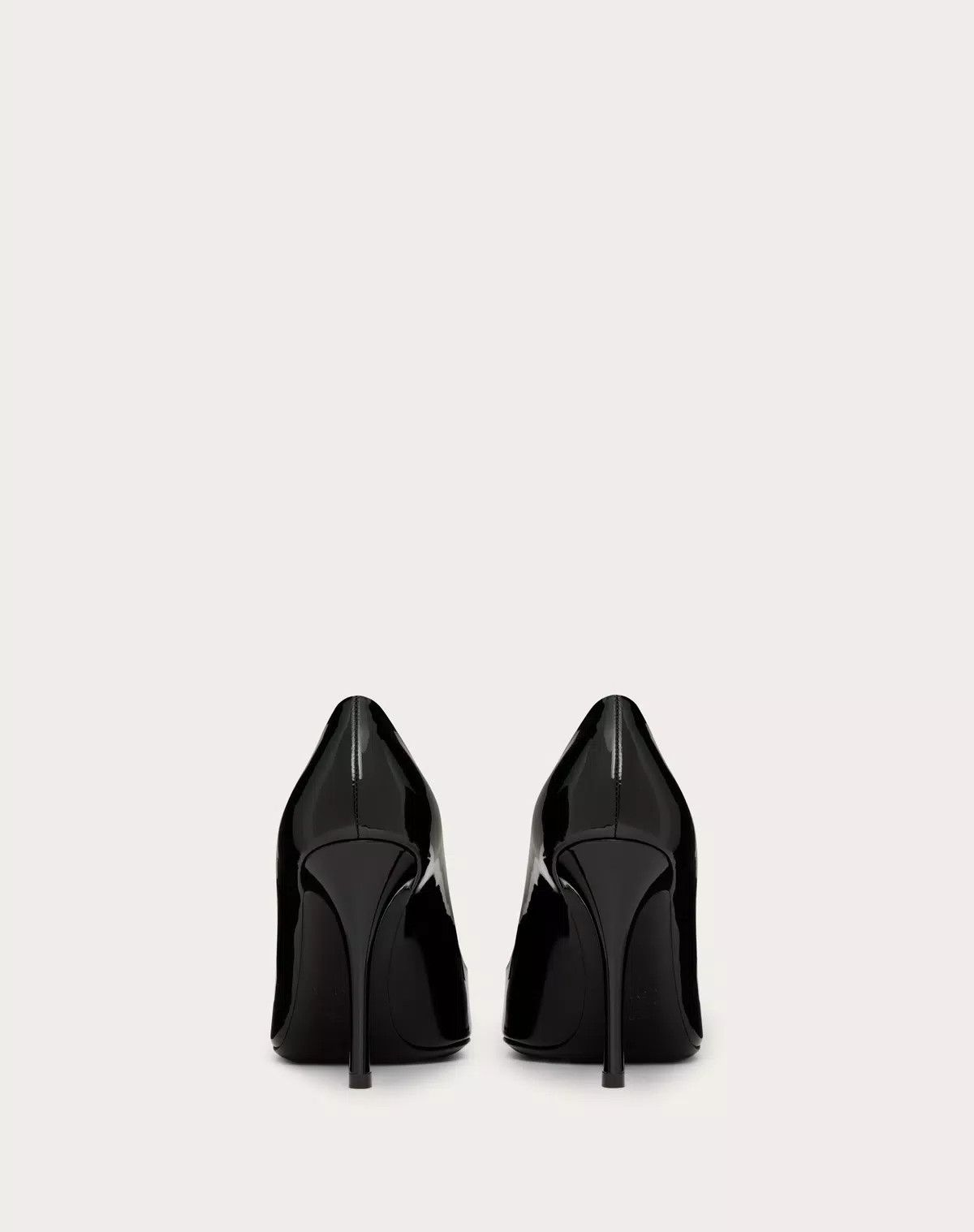 Valentino o1s1wg111125 One Stud Patent Leather Pump Two-Tone Stud Size US 7.5 / IT 37.5 - 3 Thumbnail