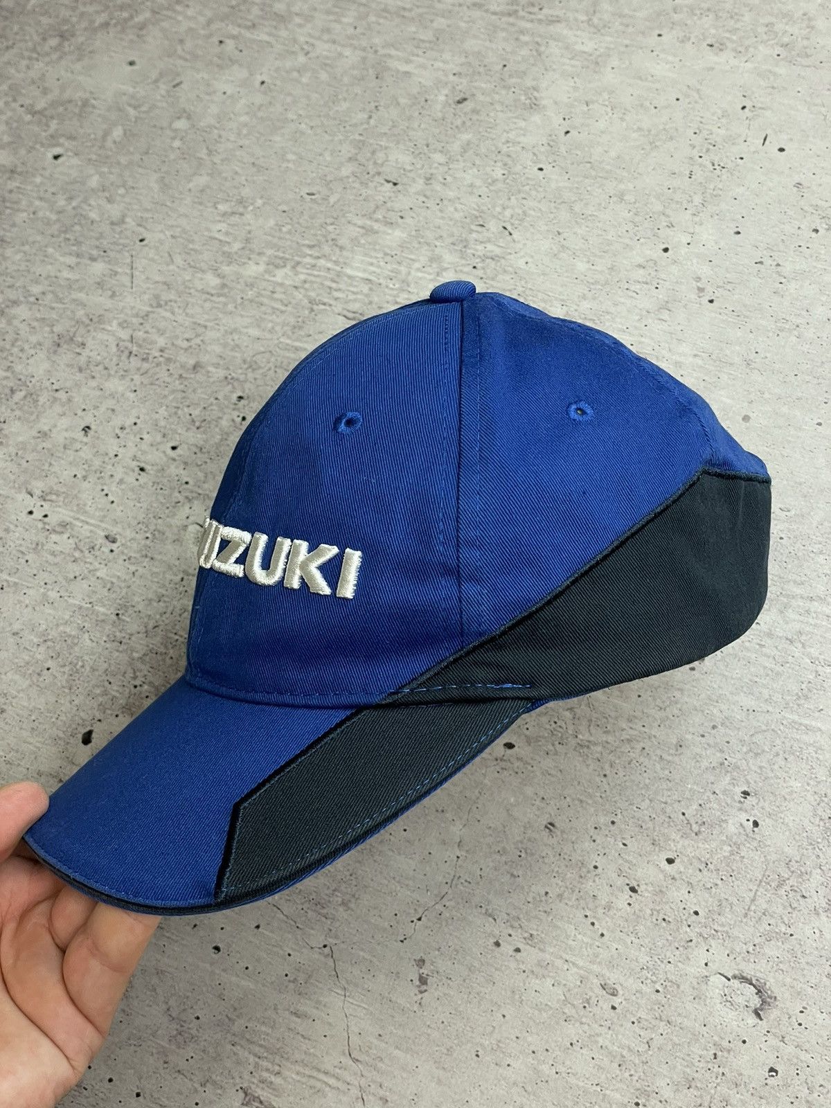 Vintage Suzuki Cap Hat Vintage Racing Big Logo Moto Size ONE SIZE - 3 Thumbnail