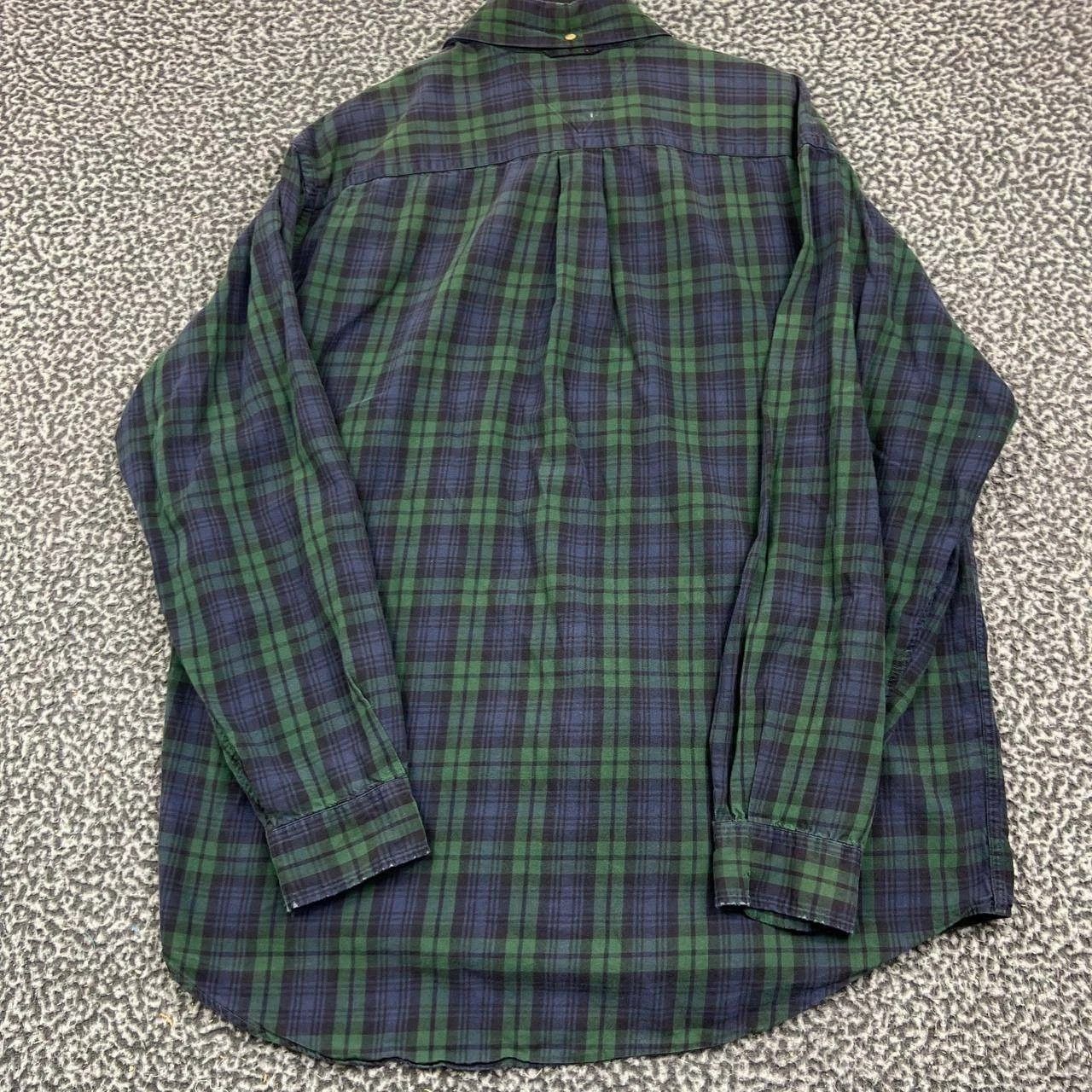 Tommy Hilfiger Tommy Hilfiger Men Large Plaid Button Down Shirt Cotton Y2k Size US L / EU 52-54 / 3 - 2 Thumbnail
