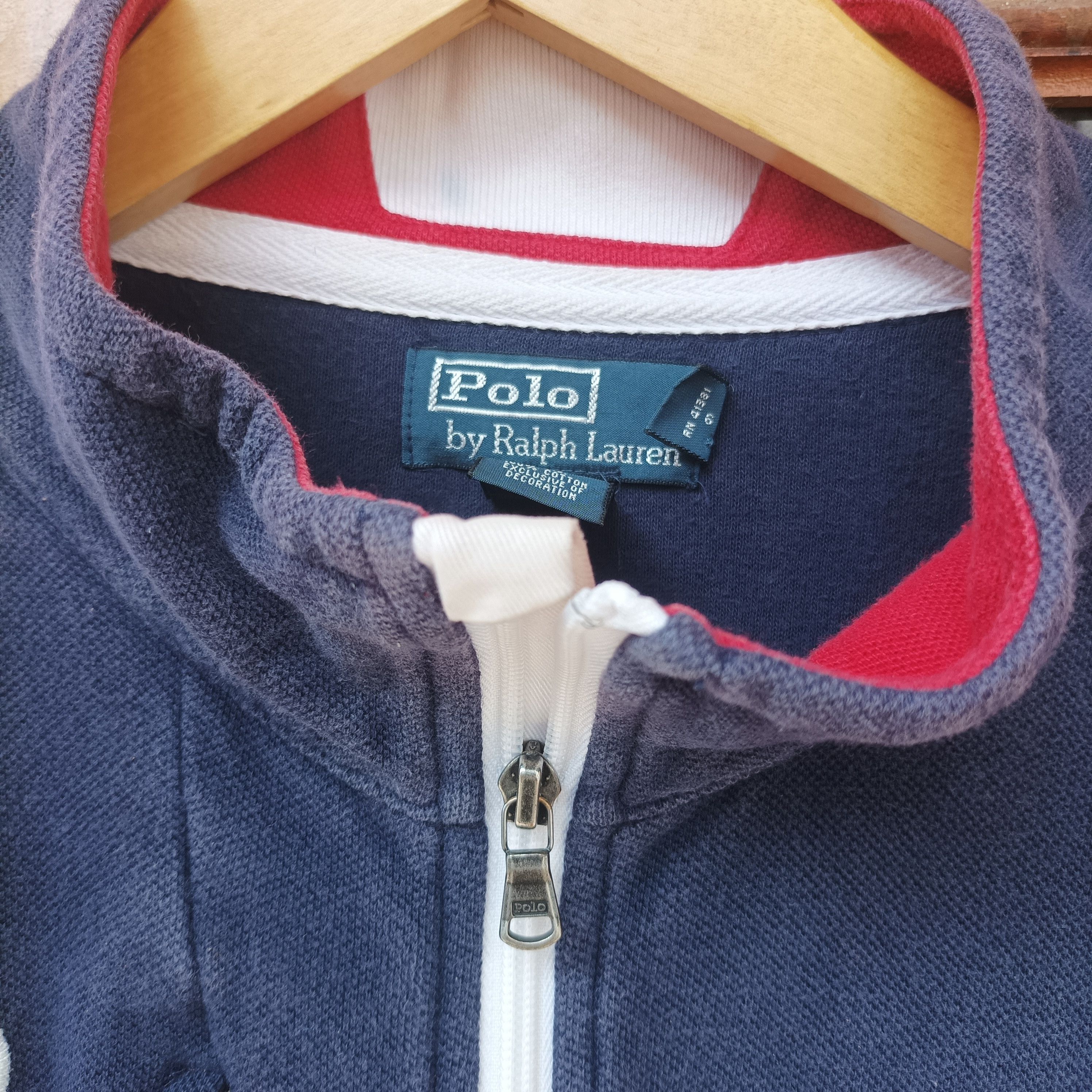 Polo Ralph Lauren VINTAGE POLO RALPH LAUREN GBR TRACK JACKET Size US XL / EU 56 / 4 - 5 Thumbnail