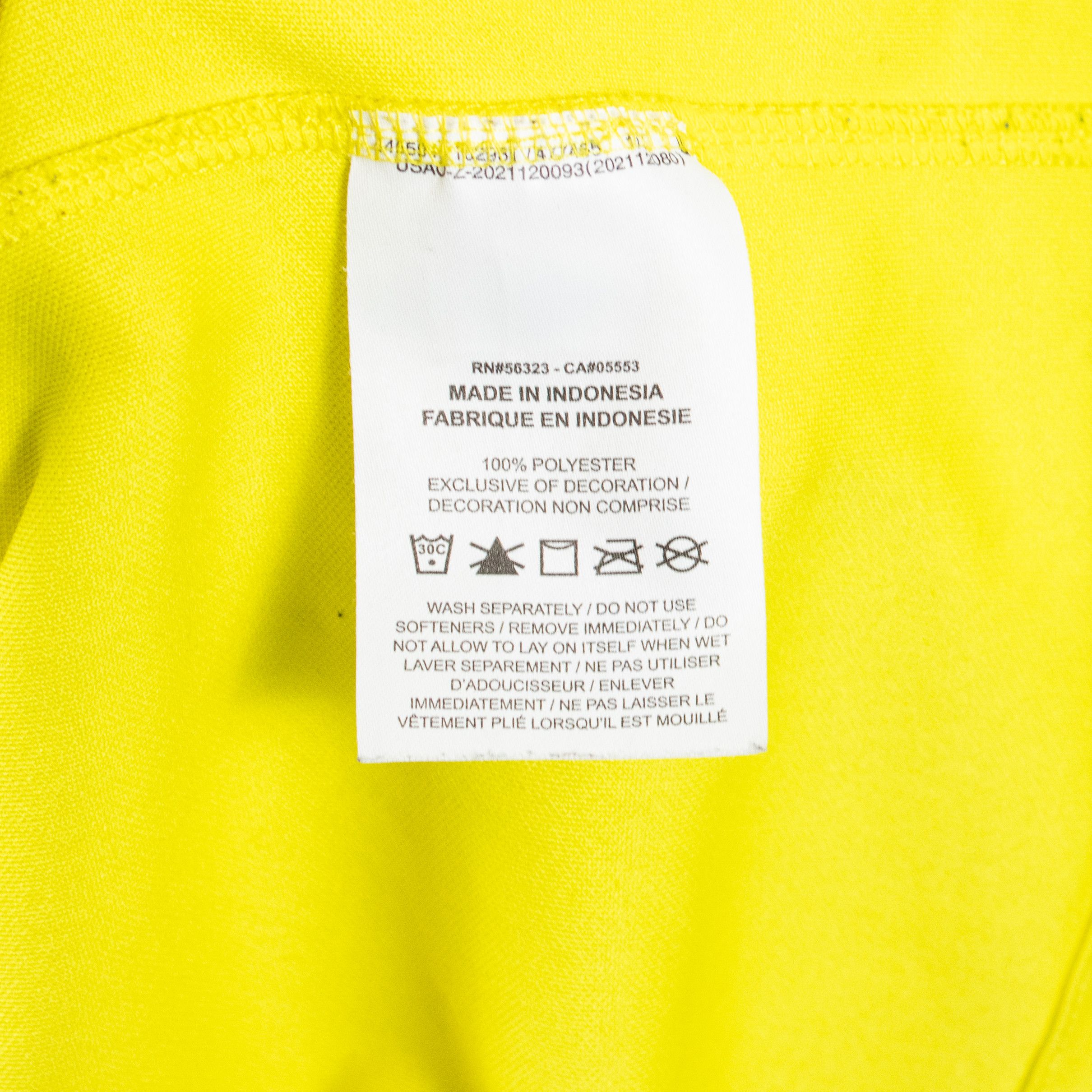 Nike Y2K 2000's 00's Nike Brazil Home Yellow Pattern Jersey Size US XS / EU 42 / 0 - 5 Thumbnail