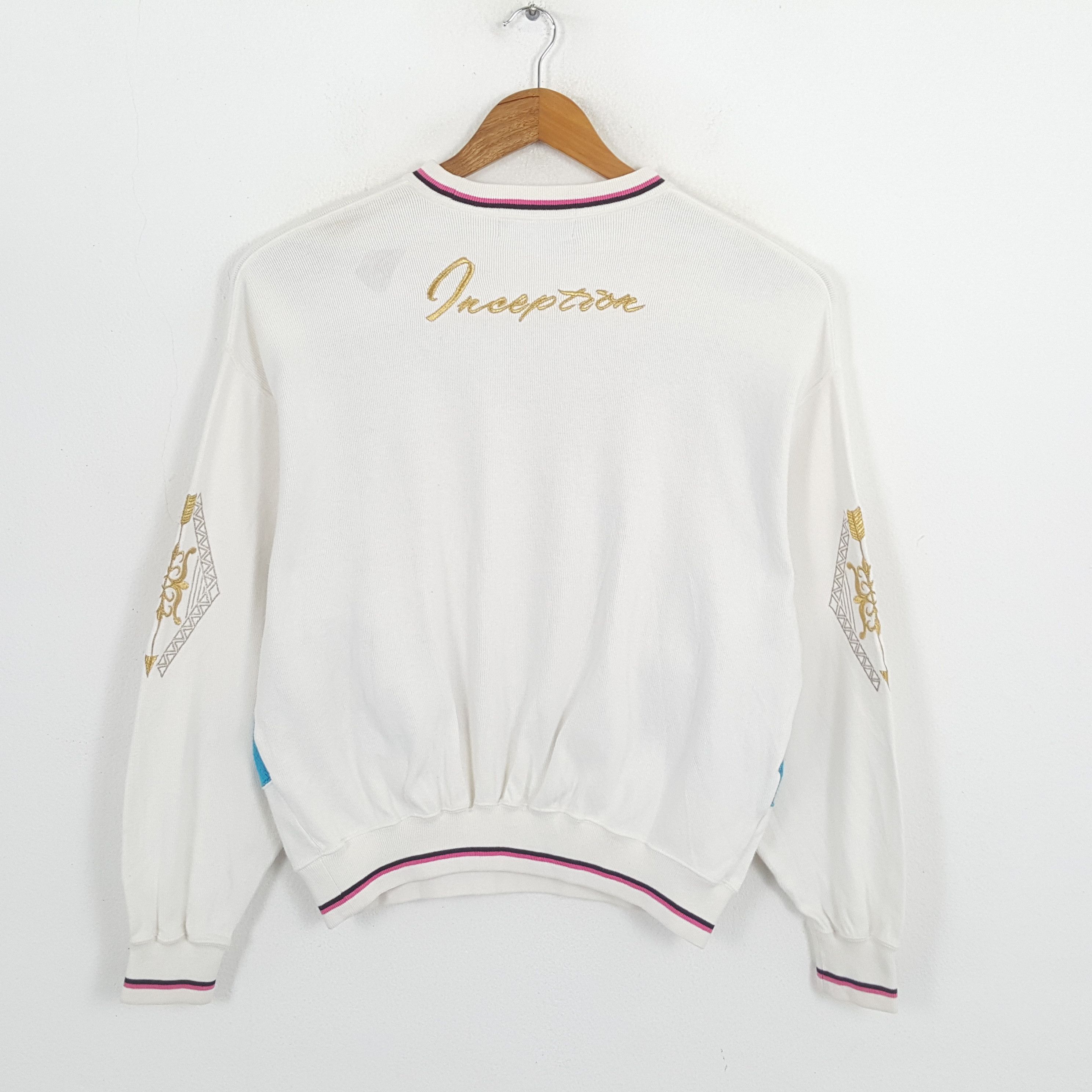 Vintage Vintage INCEPTION Streetwear Skateboard Style Sweatshirts Size US L / EU 52-54 / 3 - 3 Thumbnail