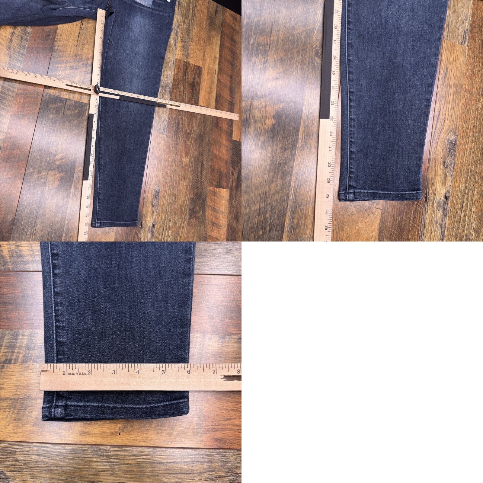 Vintage Democracy Jeans Women 16 High Rise 5-Pocket Denim Stretch Blue Regular Waist 35in Machine Washable Vintage: No Mens Womens Girls Size 38" / US 16 / IT 52 - 9 Thumbnail