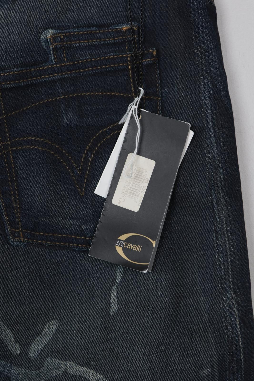 Just Cavalli 00's Just Cavalli Dark Wash Straight-Leg Jeans Size 28" / US 6 / IT 42 - 7 Thumbnail