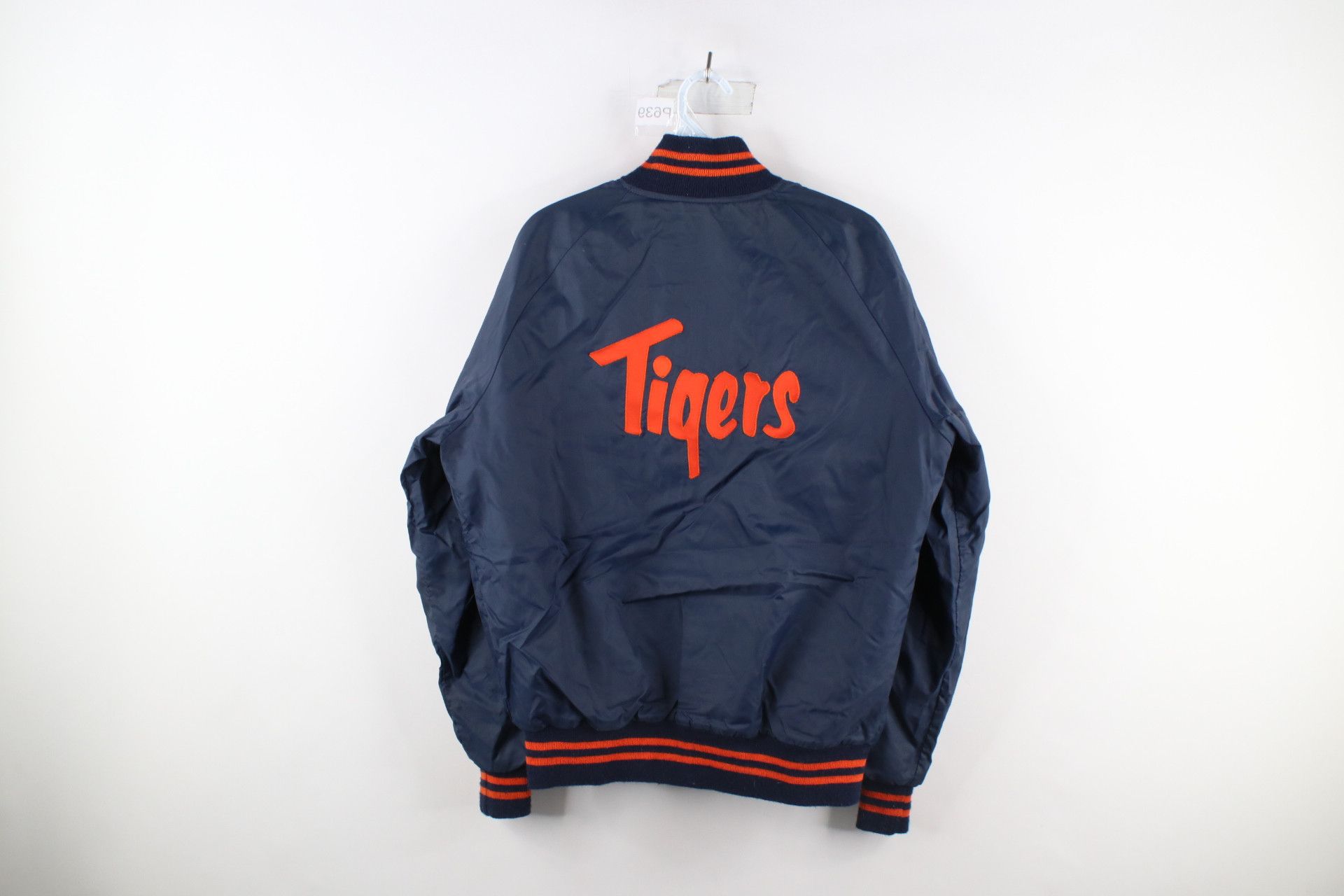 Vintage Vintage 80s Lined Detroit Tigers Baseball Bomber Jacket USA Size US L / EU 52-54 / 3 - 14 Thumbnail