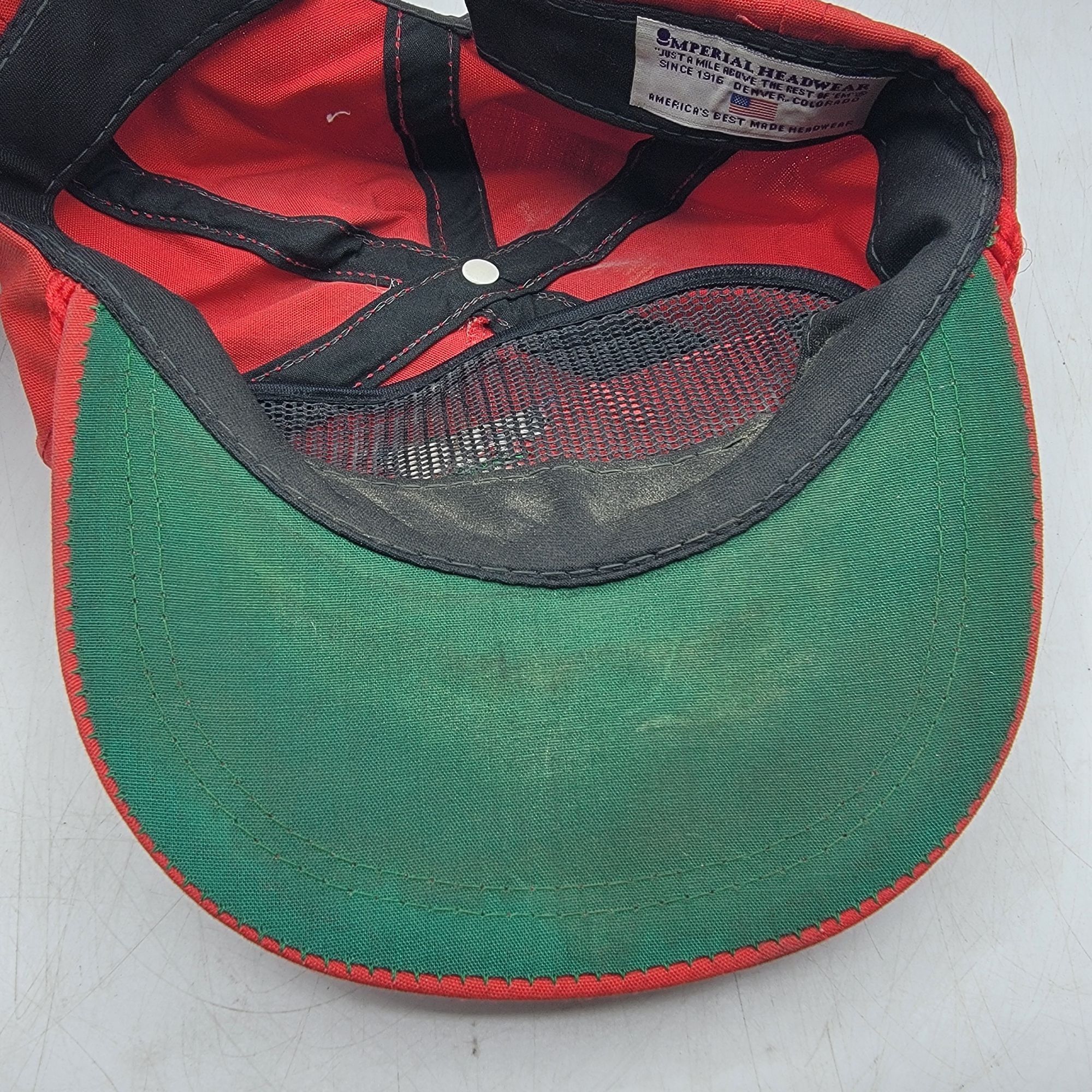 Other Imperial Peppermill Resorts Adults Red Adjustable Hat Cap Ca Size ONE SIZE - 8 Thumbnail