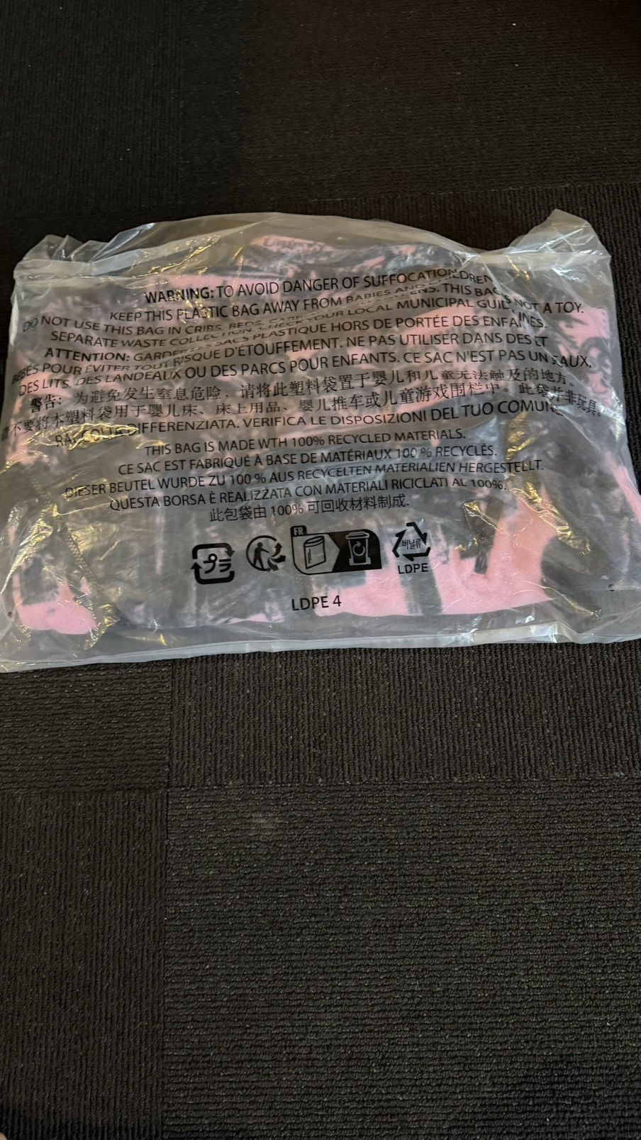 Supreme Supreme New York Fleece jacket (M) (Pink) Size US M / EU 48-50 / 2 - 3 Thumbnail